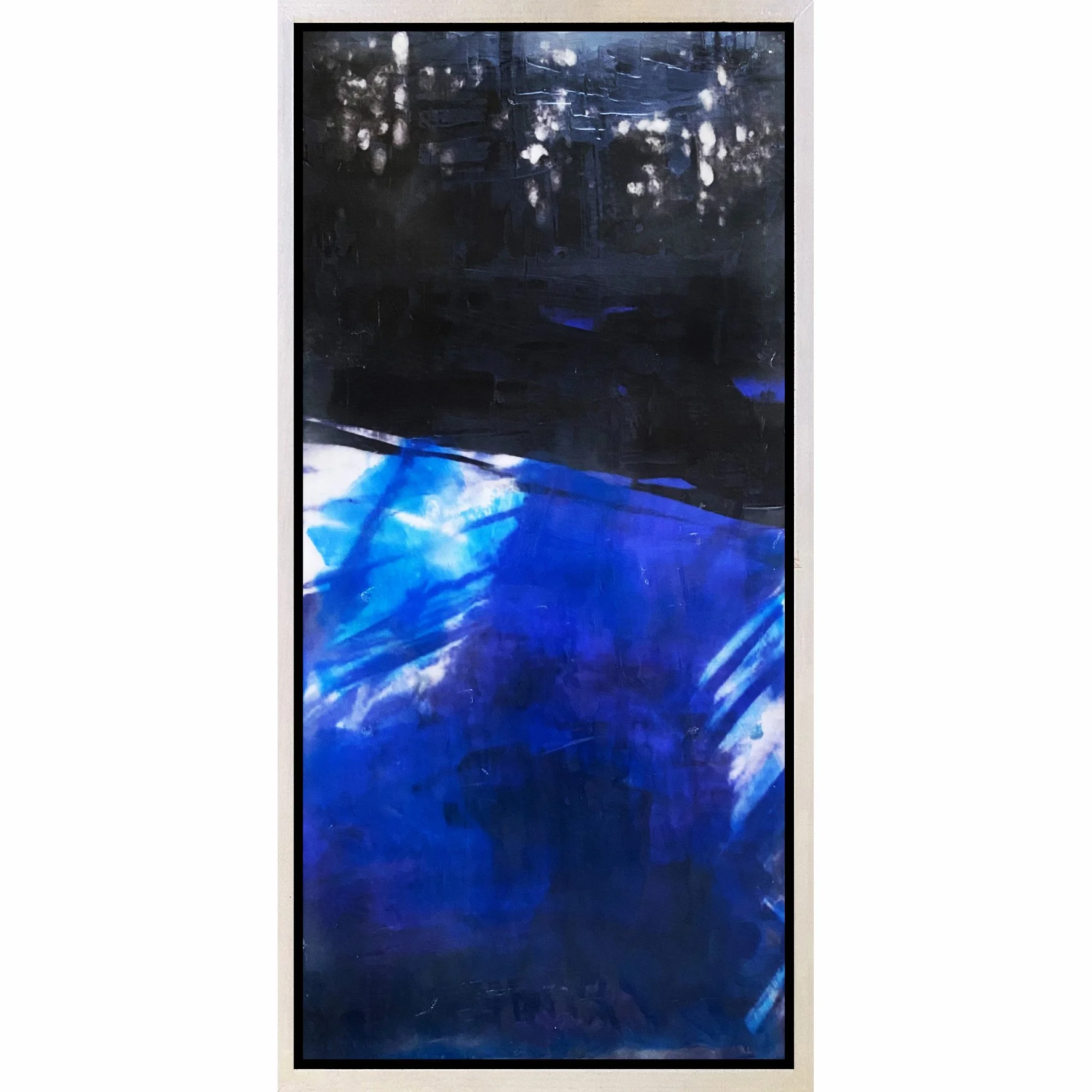 Thaw 4, Maggie Sanftleben, Mixed-Media Encaustic, $375.