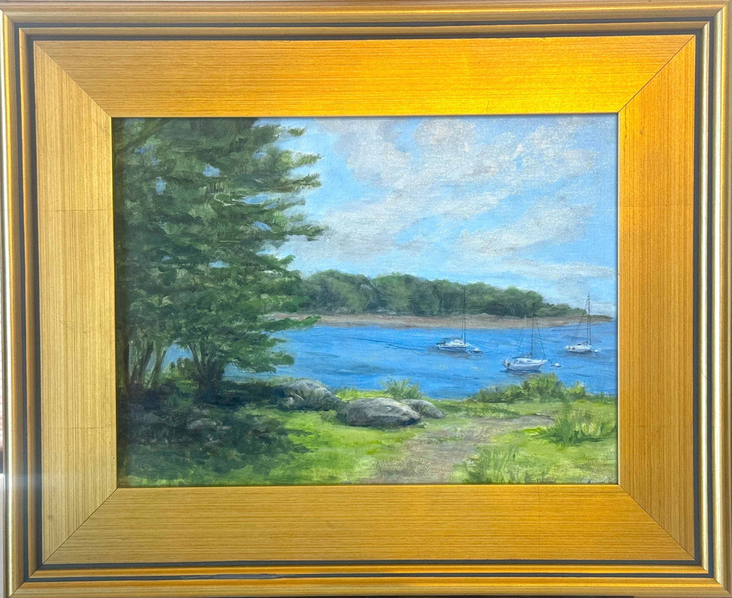 Kittery View, Christine Duprez-Young, Oil, $425.