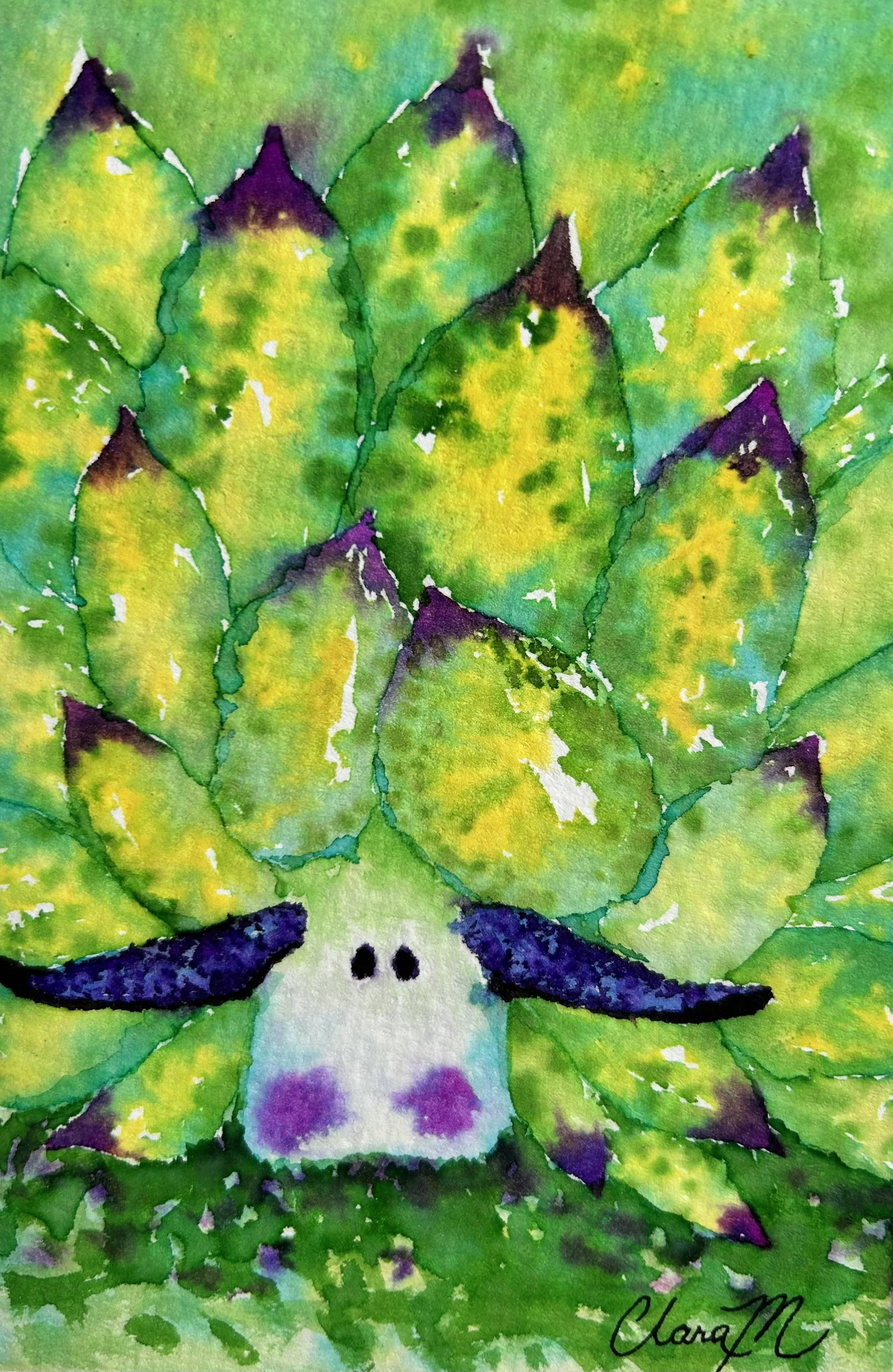 Costasiella, Clara Mooers, Watercolor, $180.