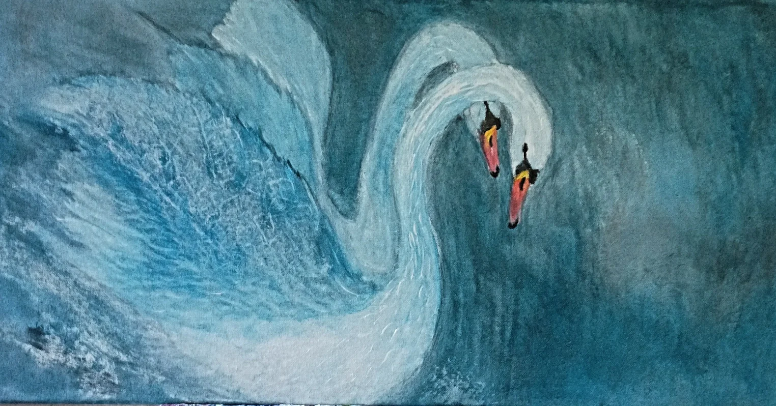 Cygnus (Dream Work), Sharmian Groulx, Acrylics, $425.