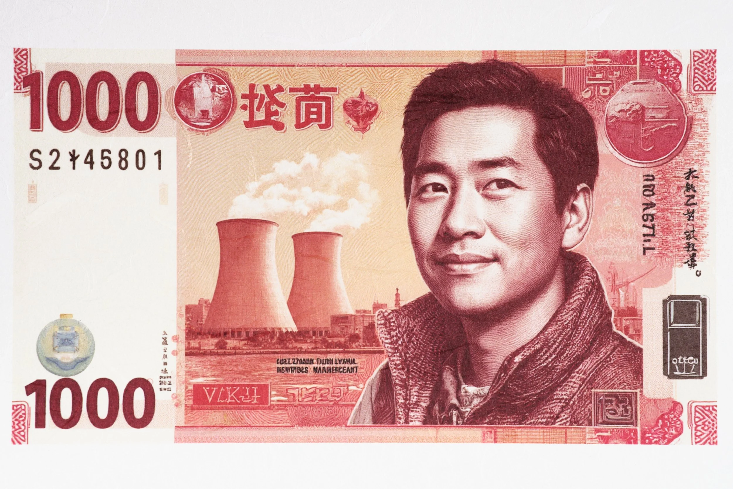 Print from the series Fake Money Real Power, 2026