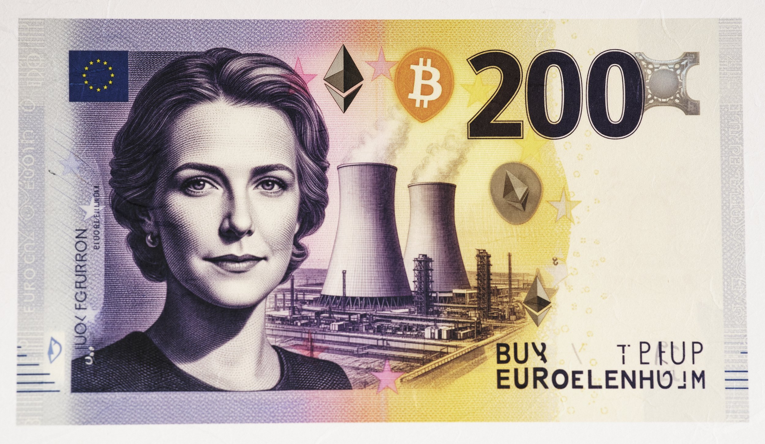 Print from the series Fake Money Real Power, 2026