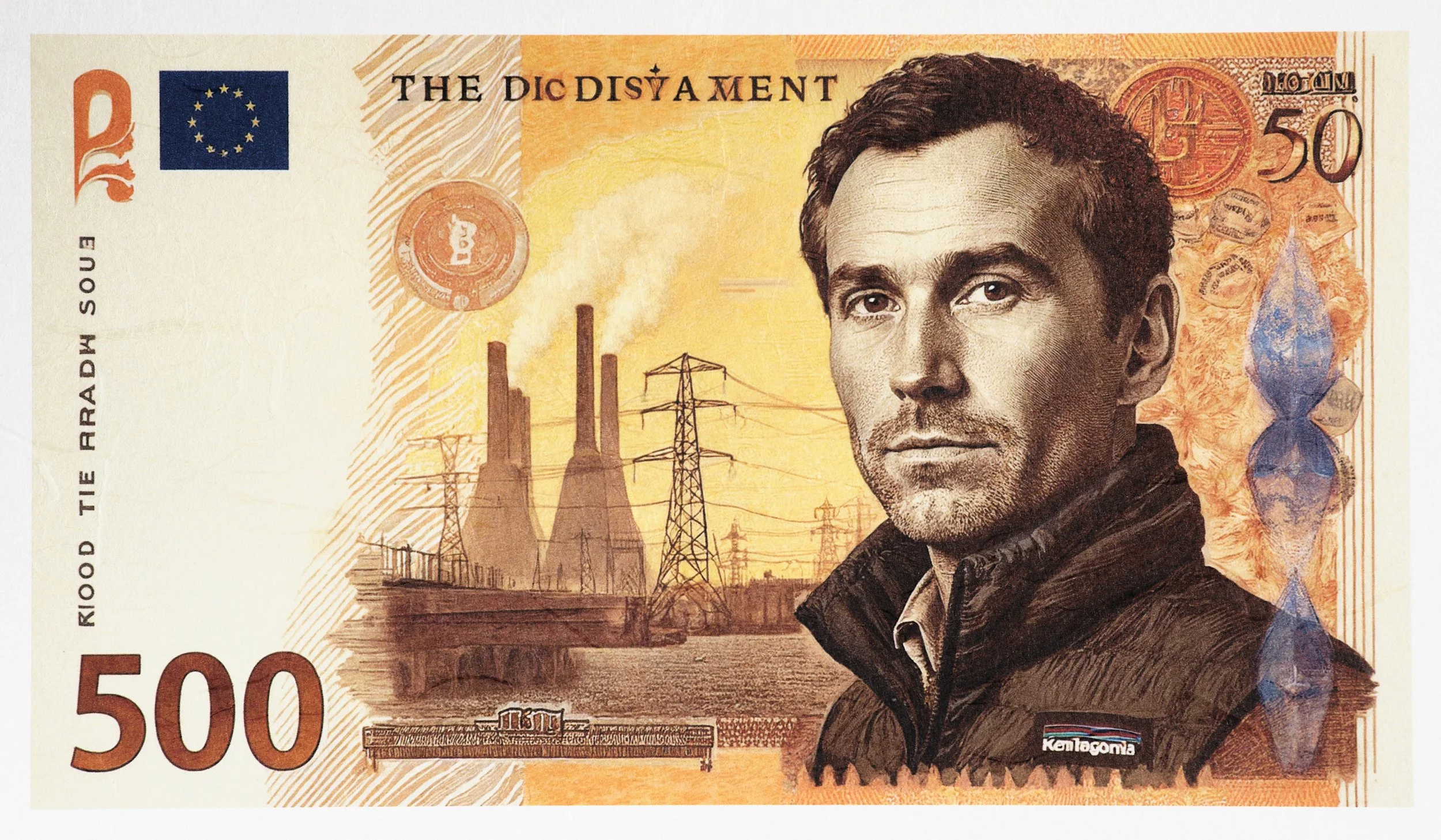 Print from the series Fake Money Real Power, 2026