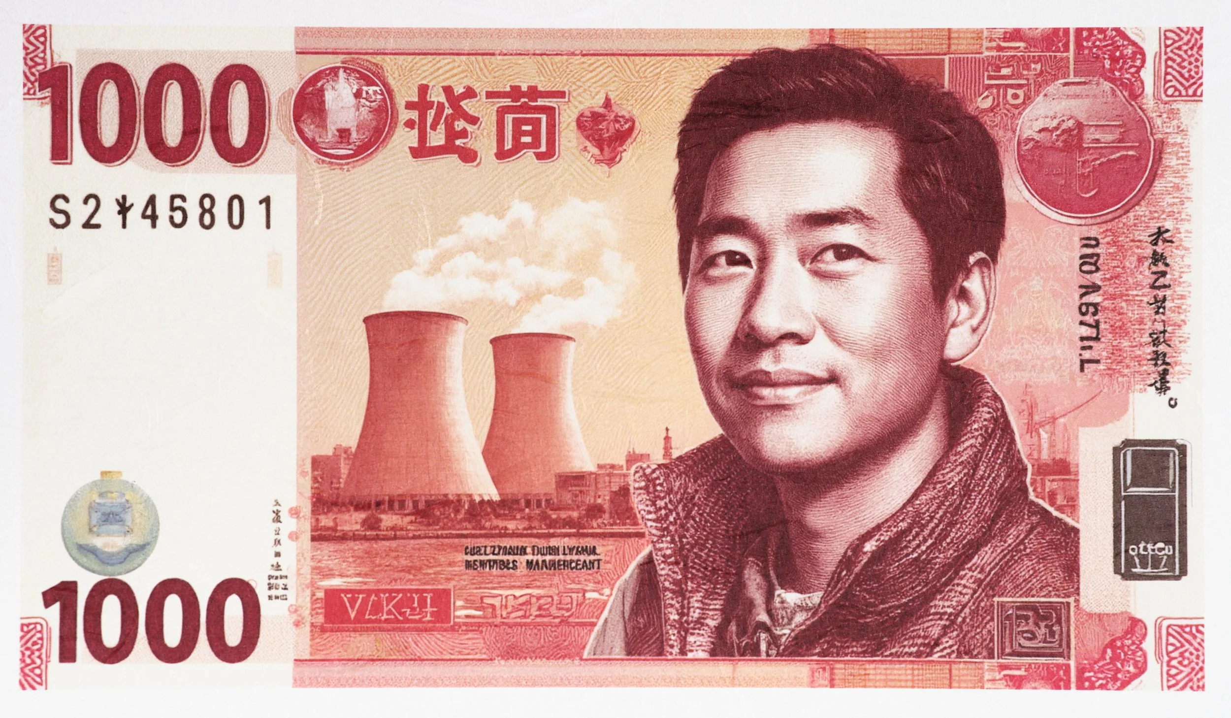 Print from the series Fake Money Real Power, 2026