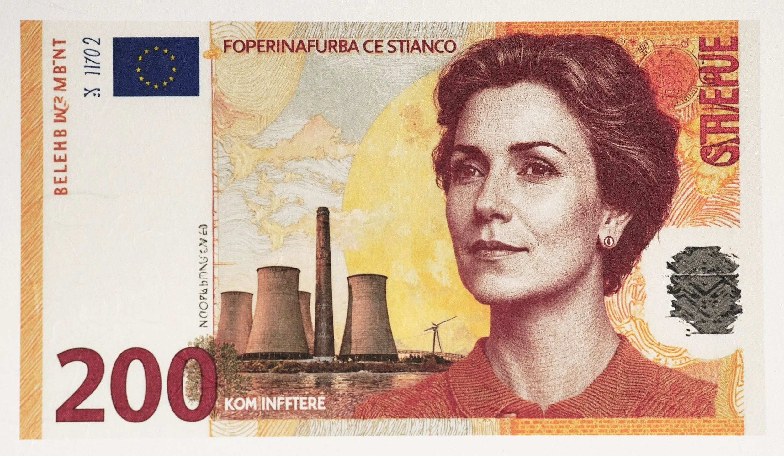 Print from the series Fake Money Real Power, 2026