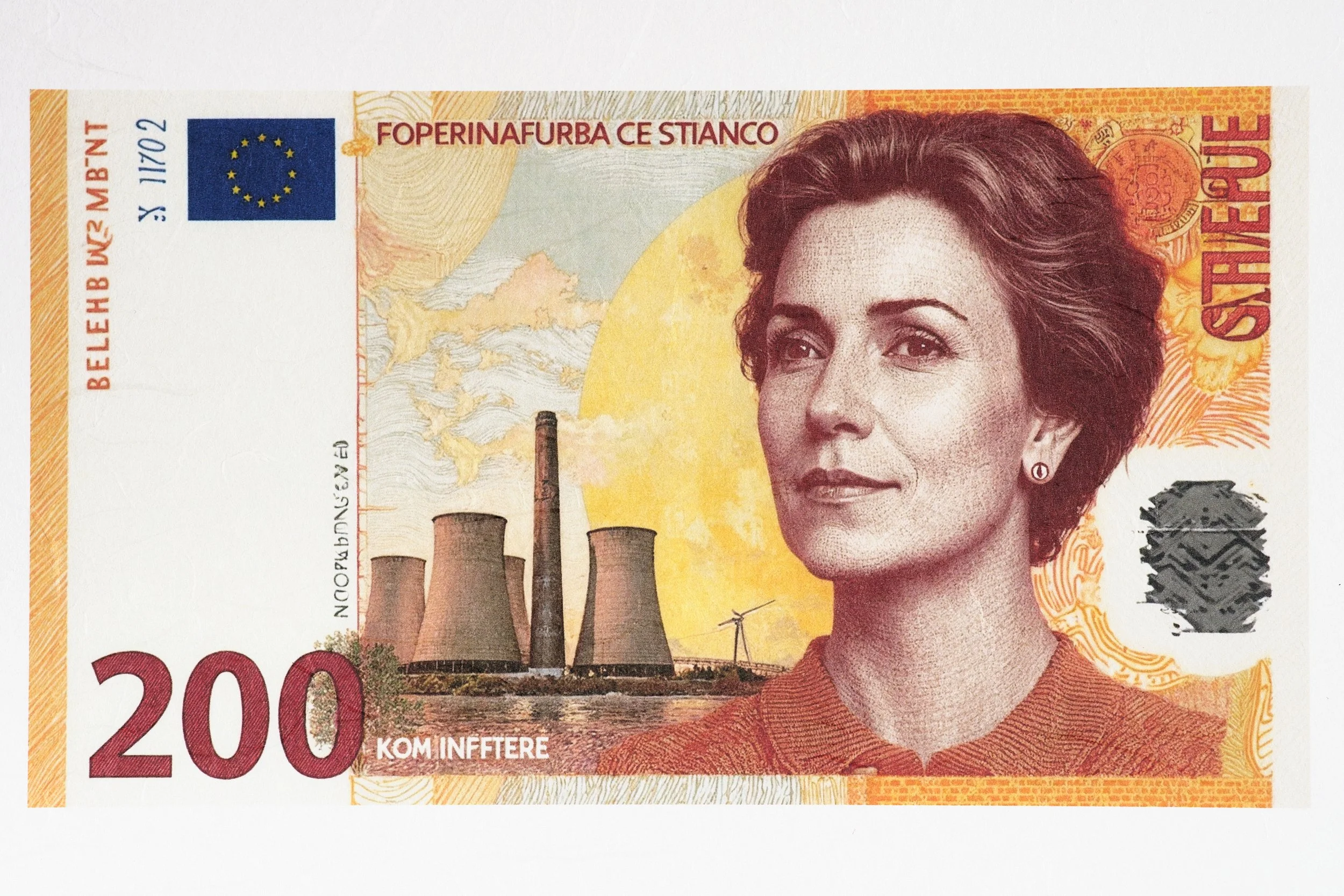 Print from the series Fake Money Real Power, 2026