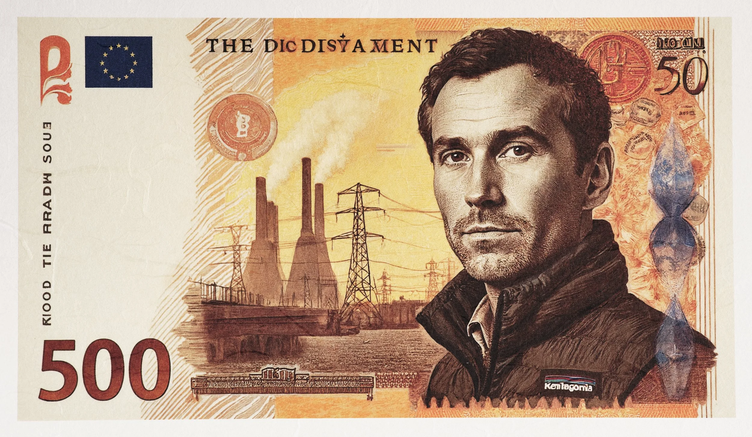 Print from the series Fake Money Real Power, 2026