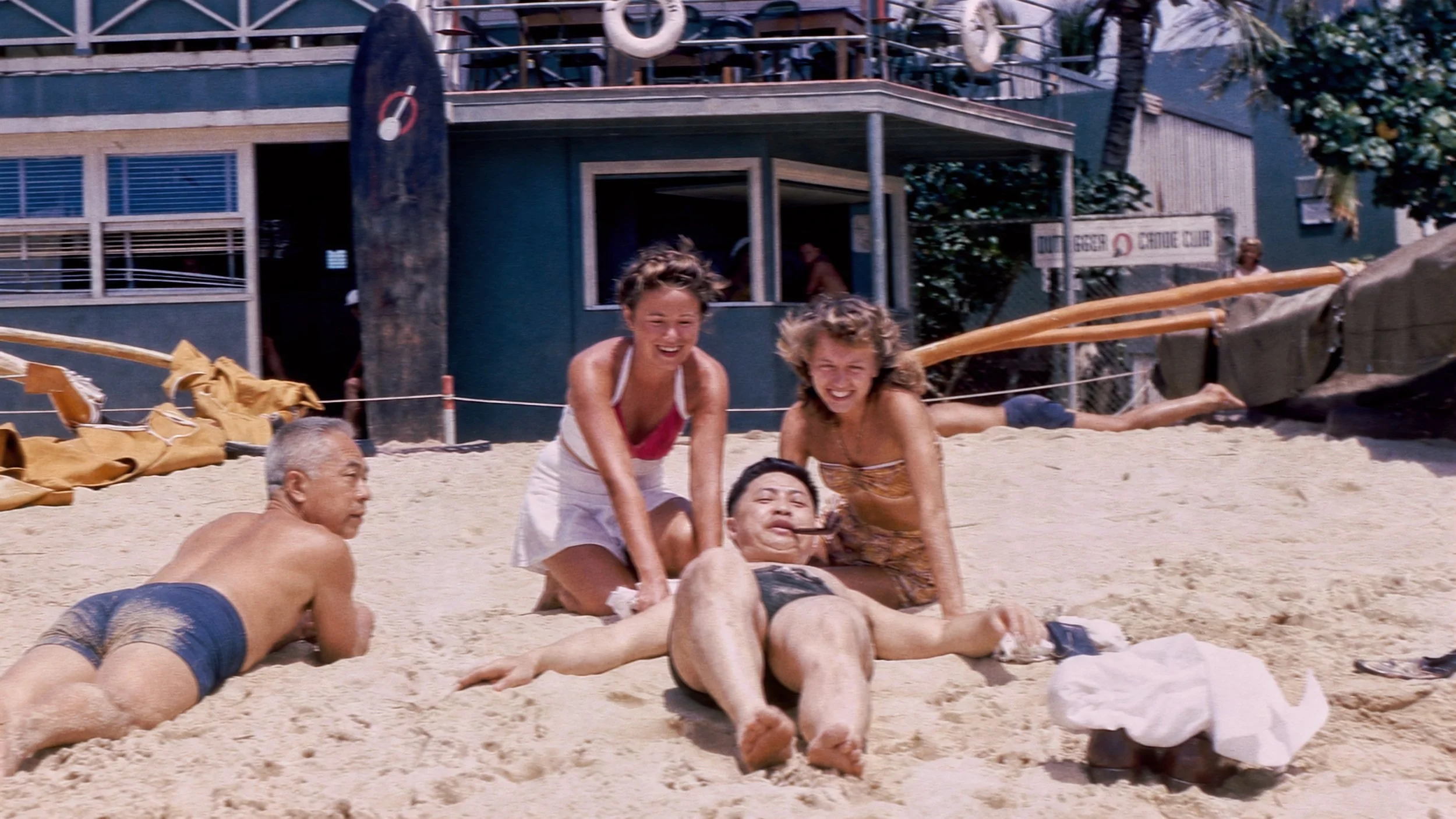 Double-date, early 1950's