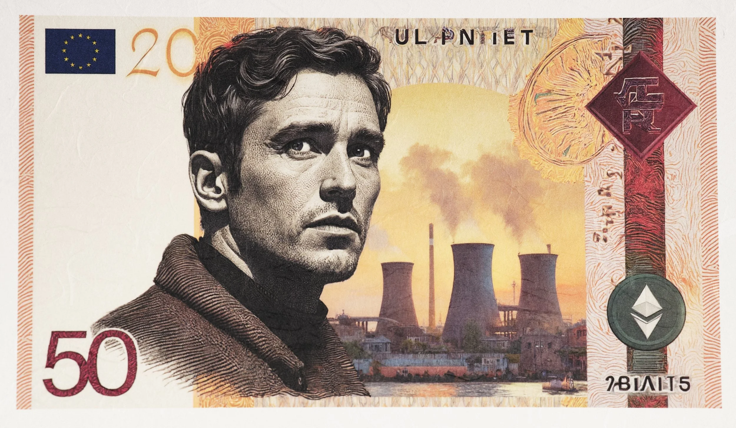 Print from the series Fake Money Real Power, 2026