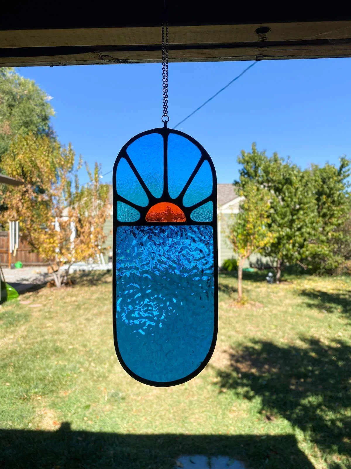 Sunset Stained Glass Suncatchers