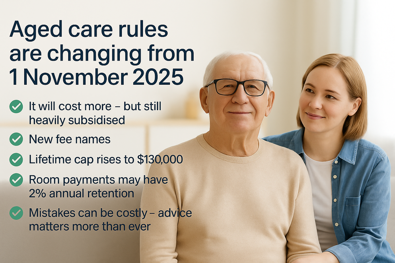 5 key things to know about new aged care fees