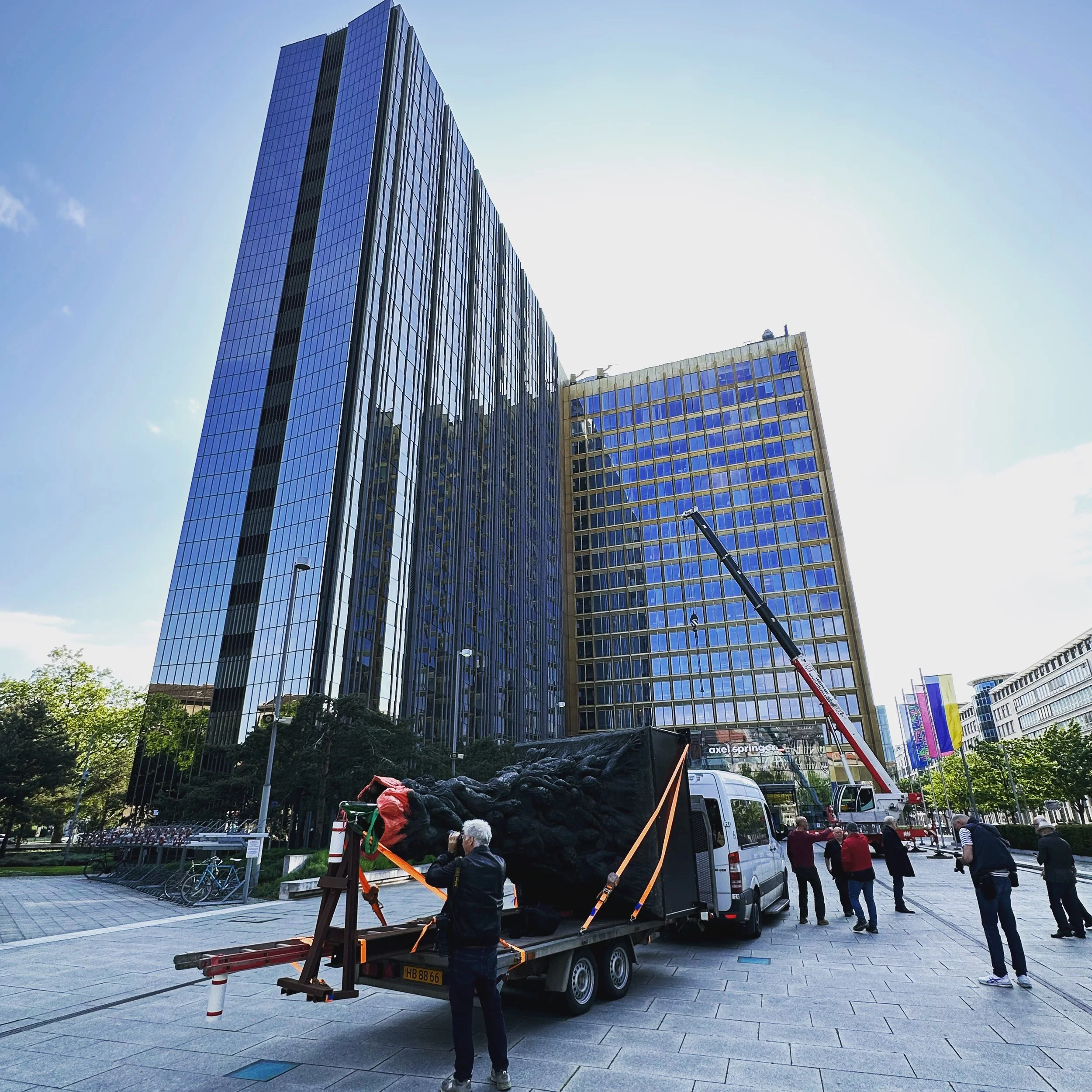 We helped to launch the Axel Springer Freedom Foundation with one of the largest media corporations in the world dedicated to letting dissidents speak – and erected a full-sized replica of the Pillar of Shame that was removed in Hong Kong in Berlin.