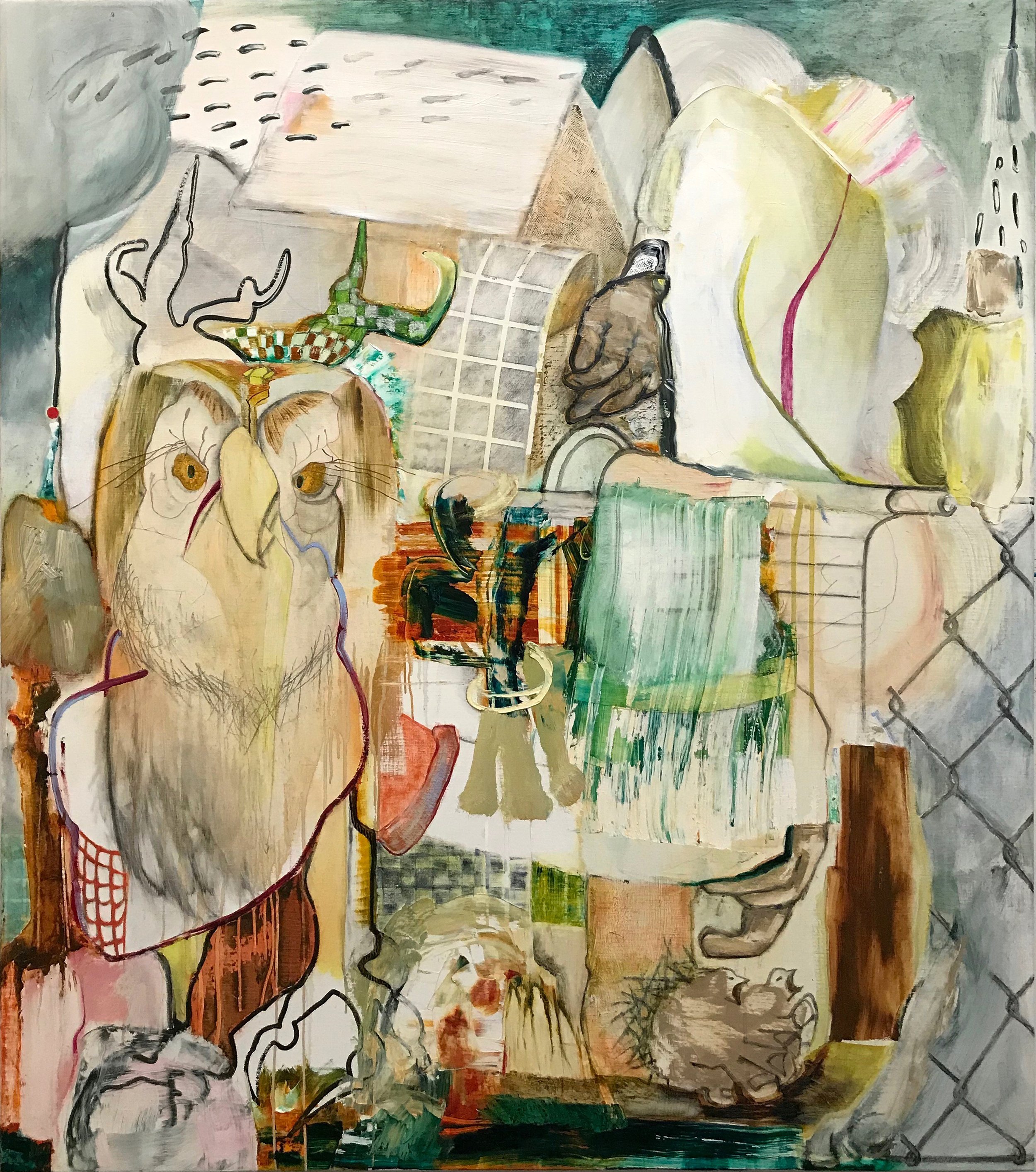 Rosetta Esperanto | Paradise Lost | 54 x 49 inches