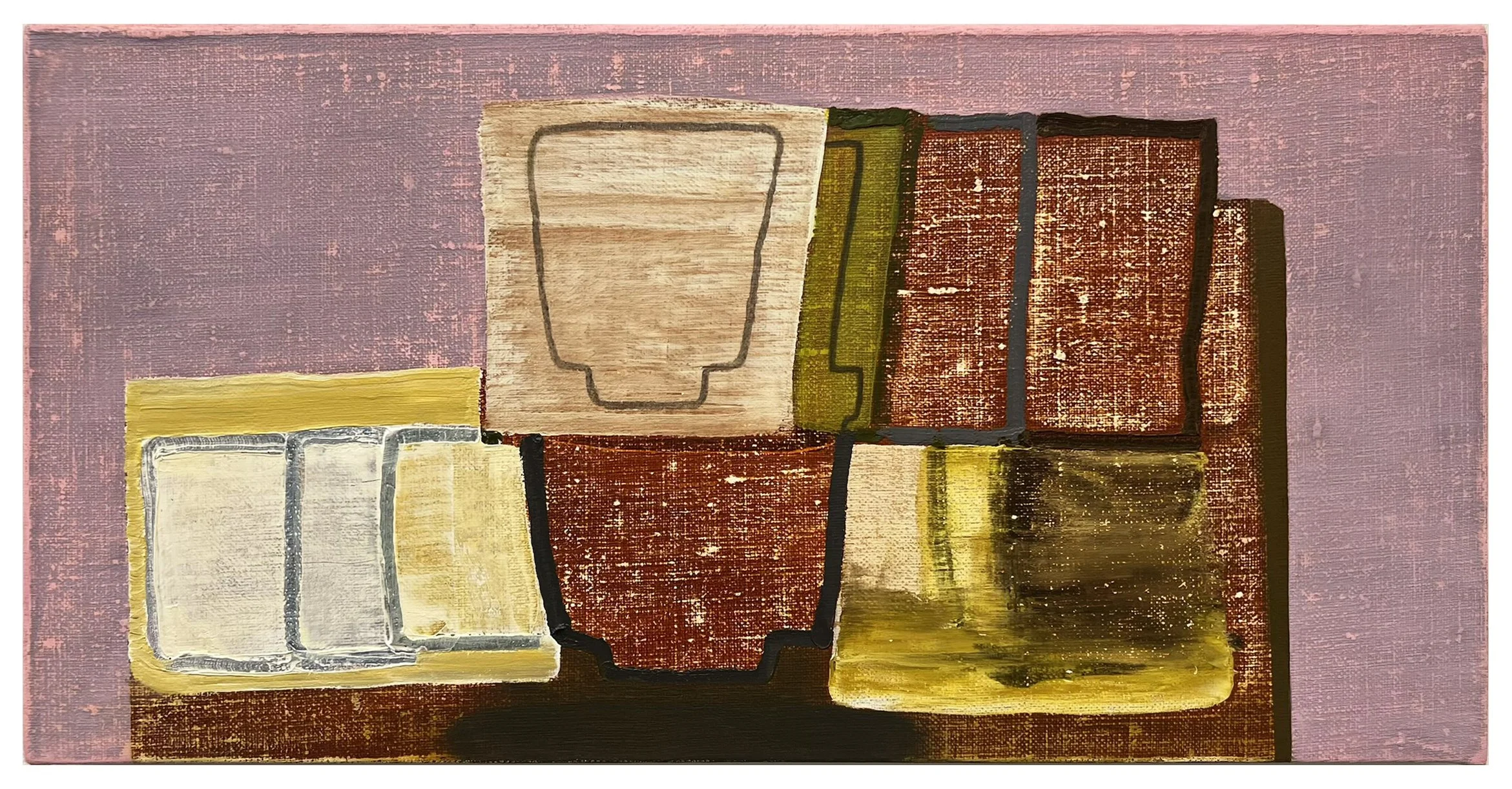 Returning from an Absence | By Way of Vessels | 10 x 20 in