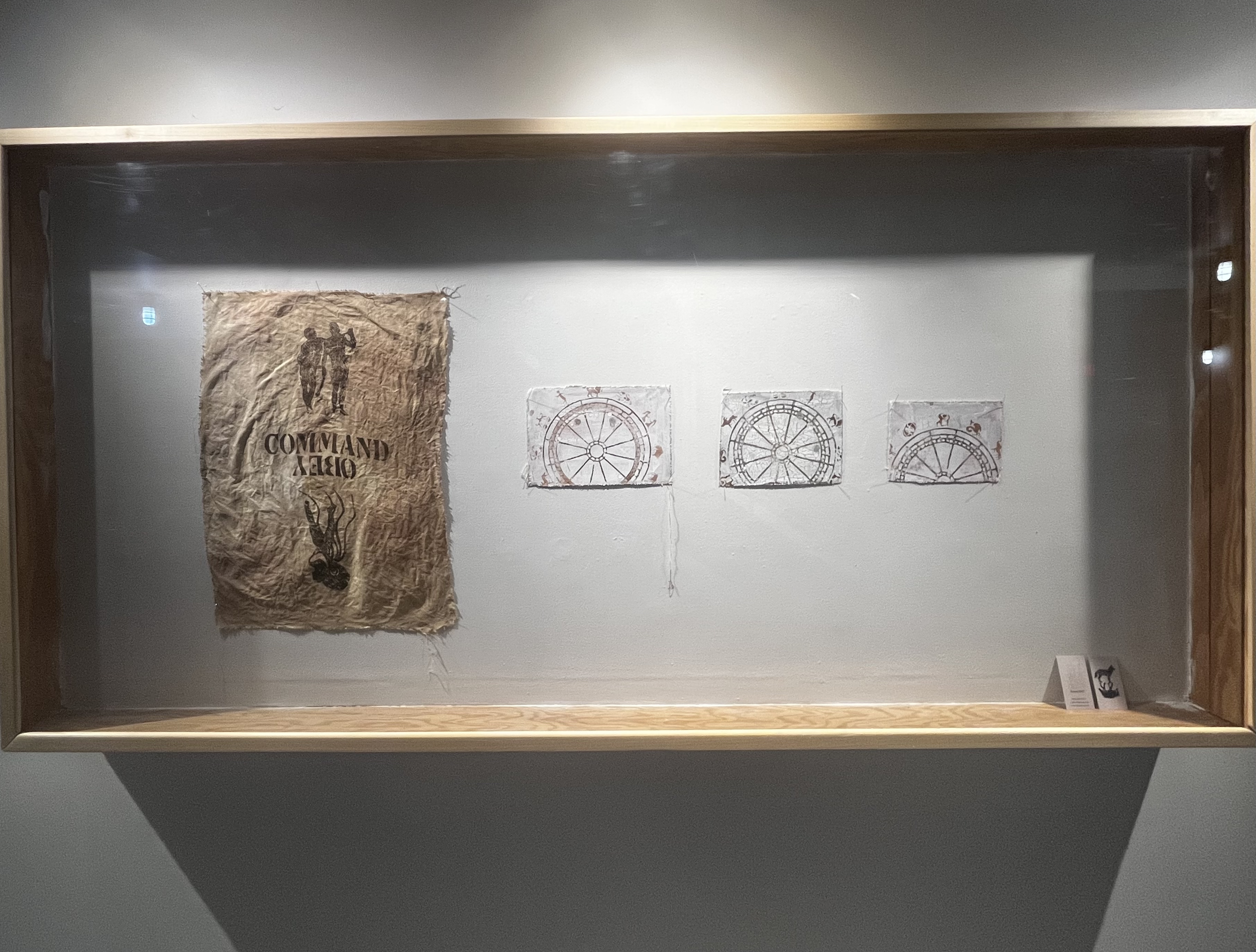 Commanding and Obeying, 2026, mixed media