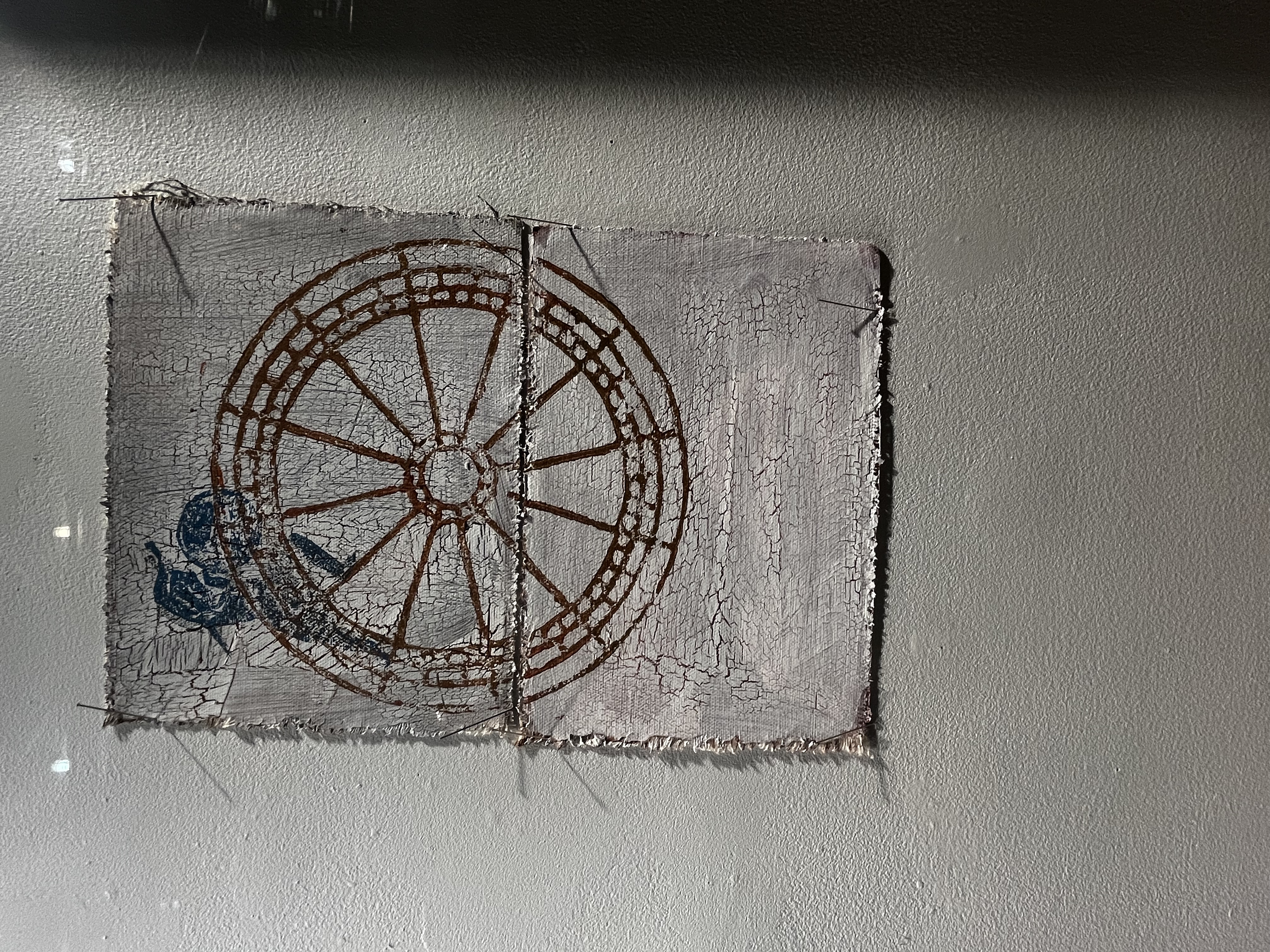 The Warrior, 2026, acrilc on Canvas