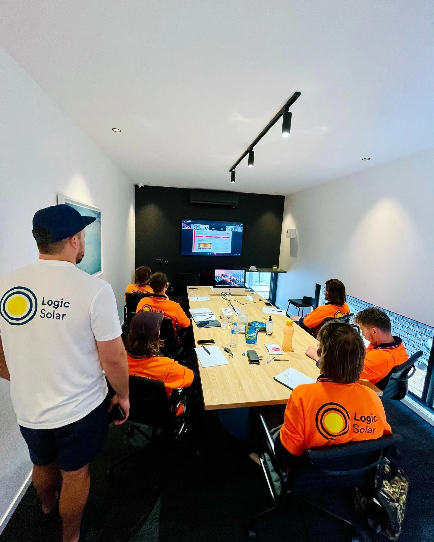 Rainy days are a great opportunity to up-skill our team in-house.