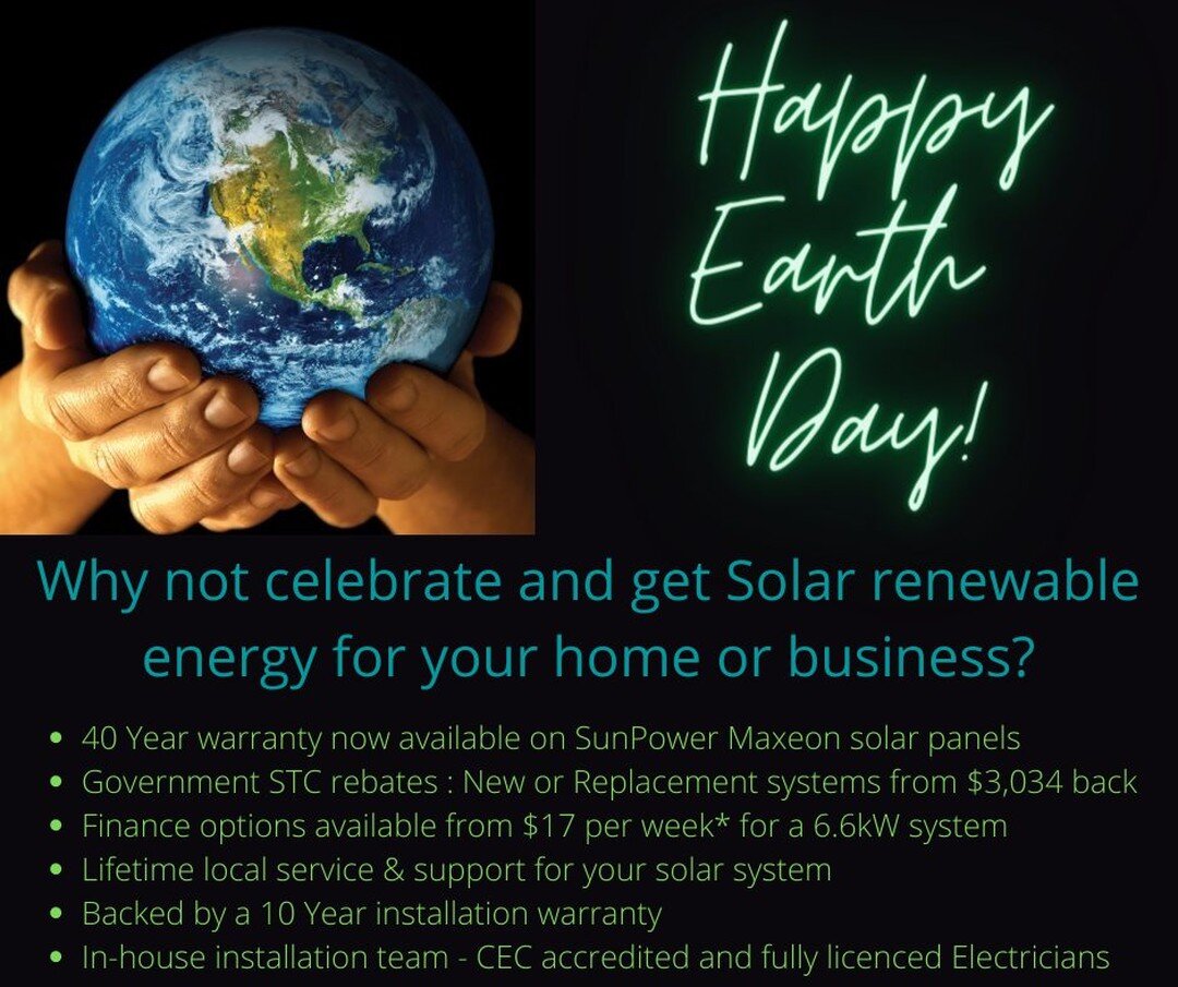 Happy Earth Day from the Team at Logic Solar 😍☀💚🌏 #happyearthday  #solar #renewableenergy