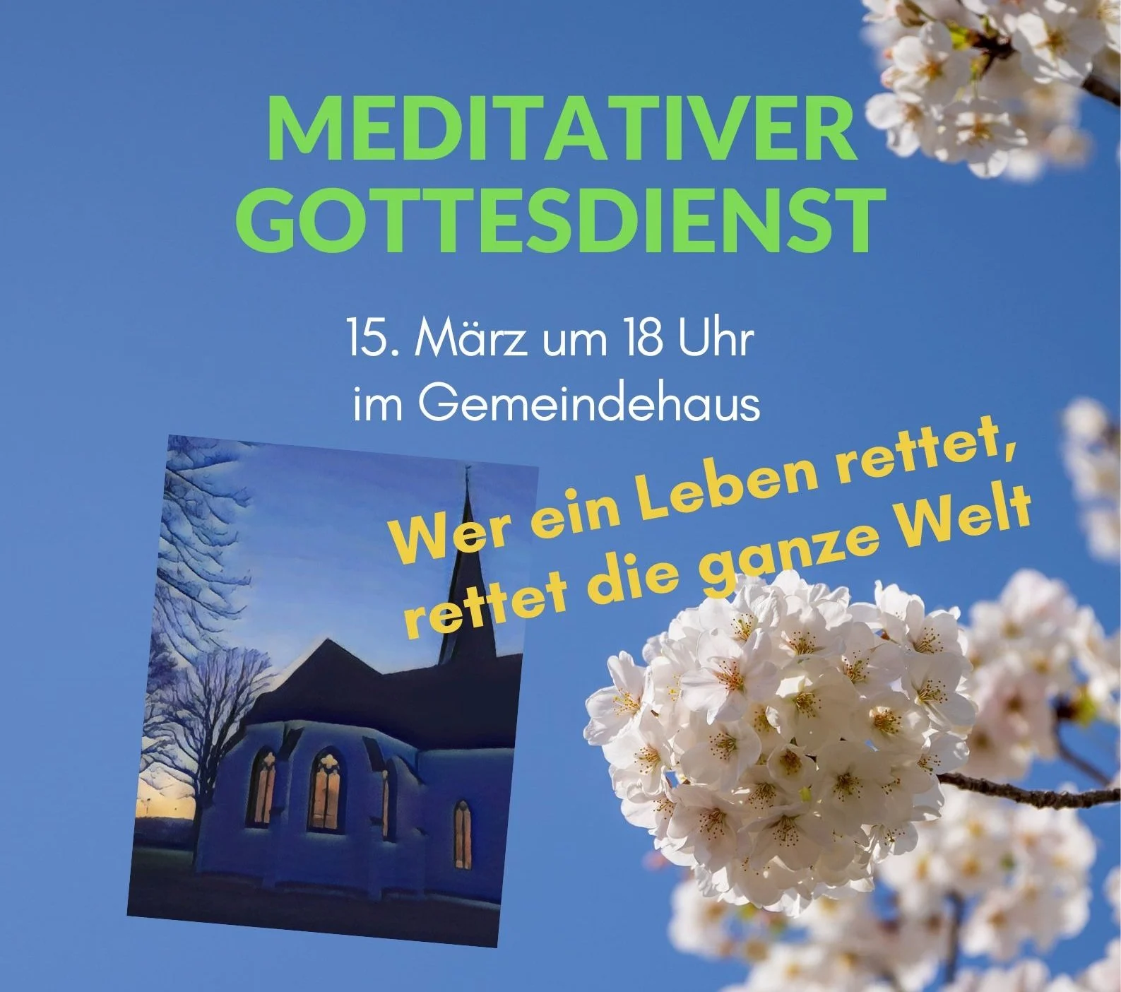 Meditativer Gottesdienst