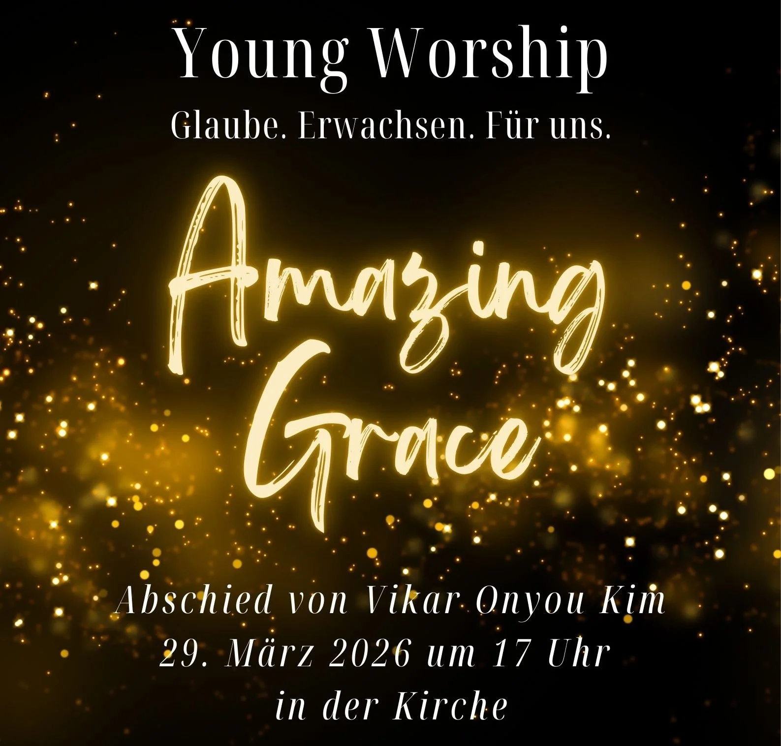 Verabschiedung Vikar Kim