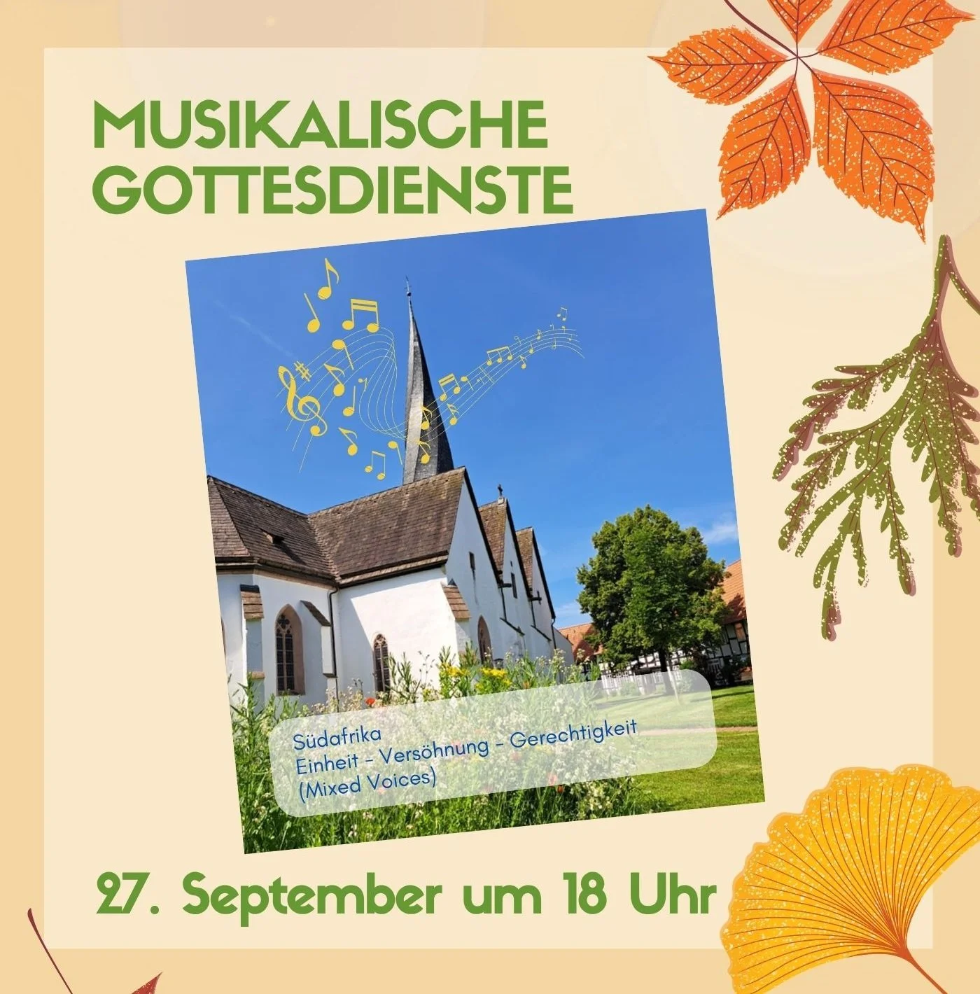 Musikalischer Gottesdienst