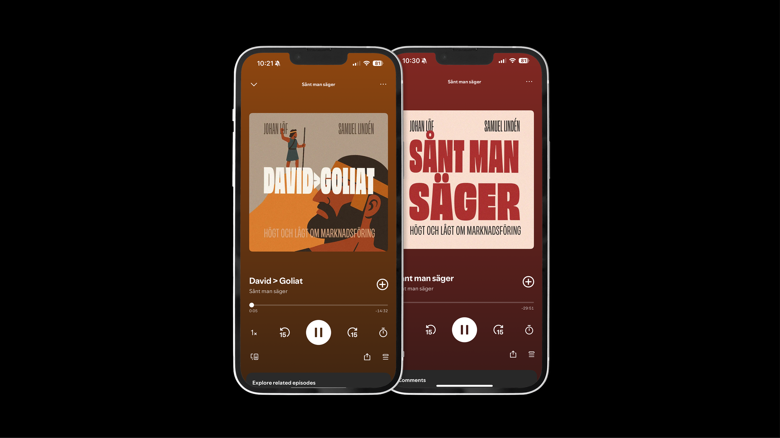 Sånt man säger pod cover