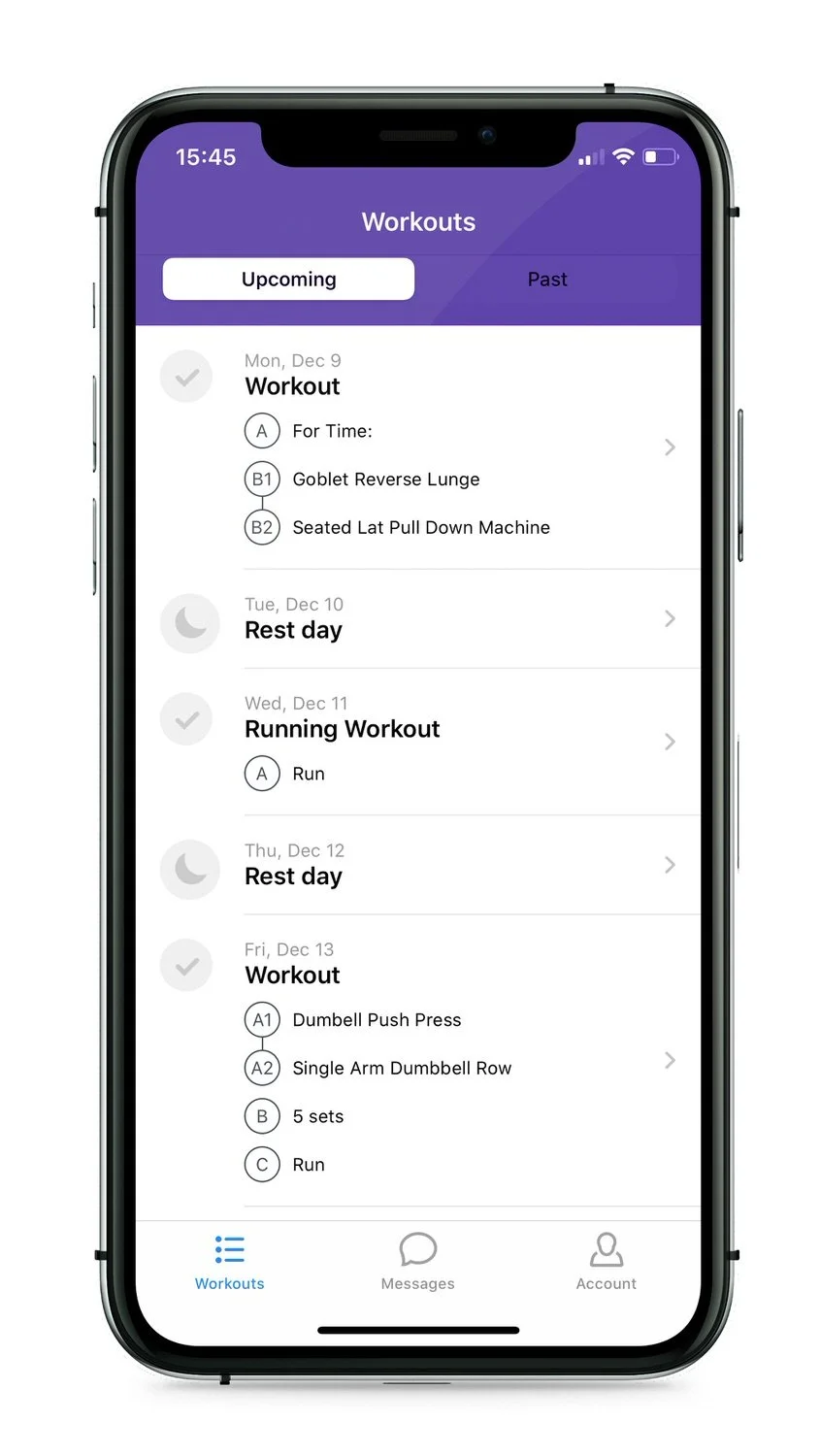 truecoach weekly custom fitness programming