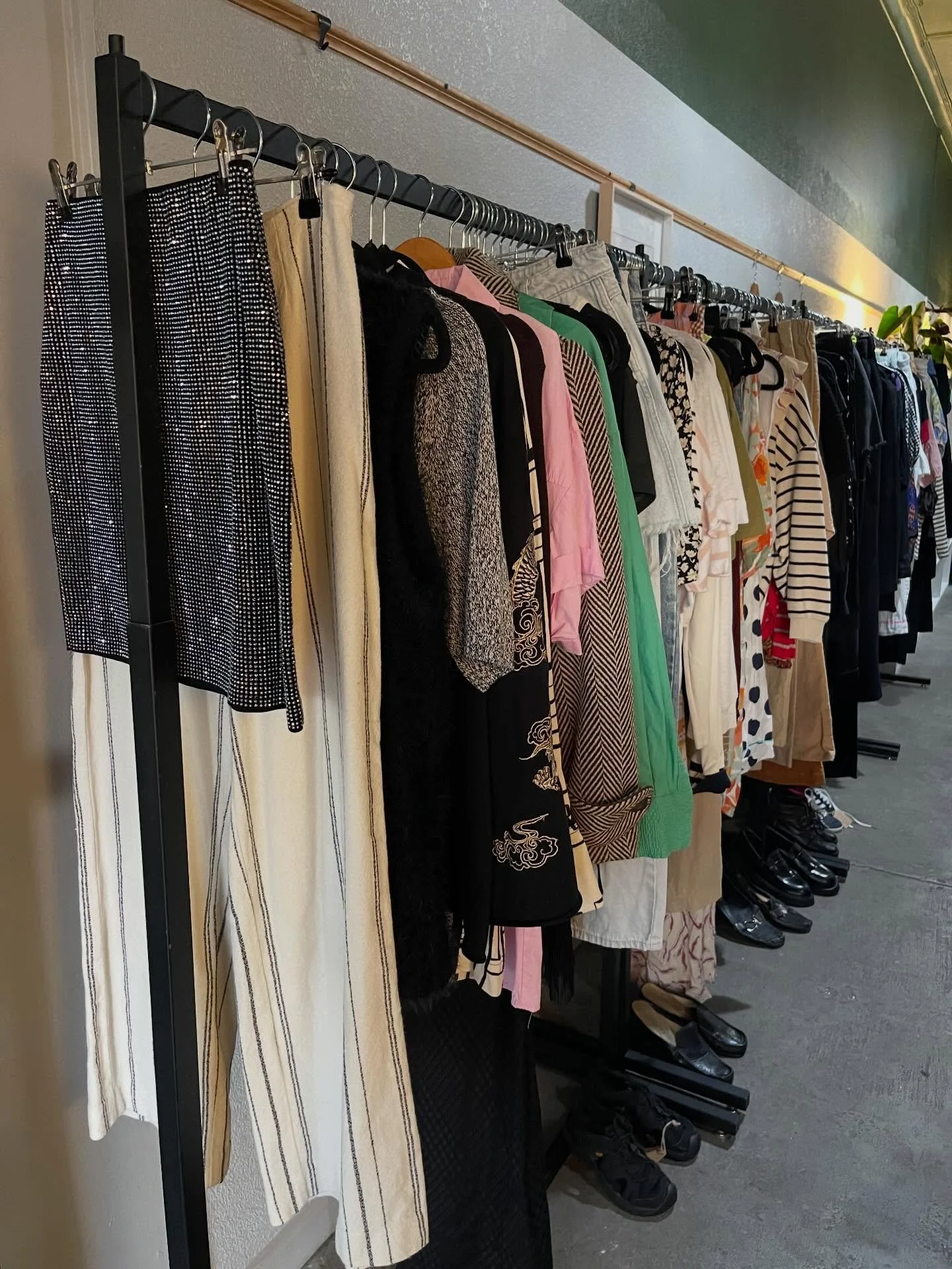 We&rsquo;ve been working late to bring you a @hattiethrifts preloved fashion pop-up tomorrow 8am to 4pm ☺️ Come hang at Thicket, have a browse, a brew, and chat fashion! We have a lucky dip basket for anyone who snaps an outfit pic and tags us 🤗 Hot