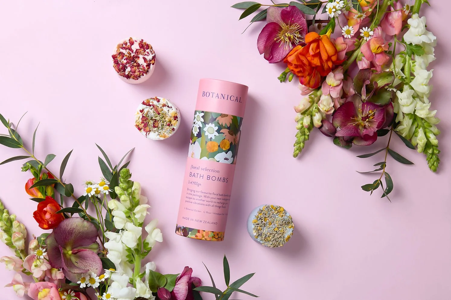 Botanical Bath Bomb Set