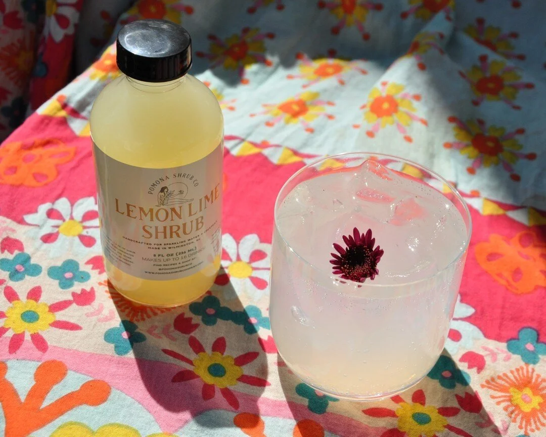 The core recipe for making nearly any concoction with your shrub:​​​​​​​​
&bull; 0.5 to 2 oz. of shrub mixer​​​​​​​​
&bull; Top with sparkling water​​​​​​​​
&bull; Optional: add your choice of liquor ✨​​​​​​​​
​​​​​​​​
It's that easy and can be done 