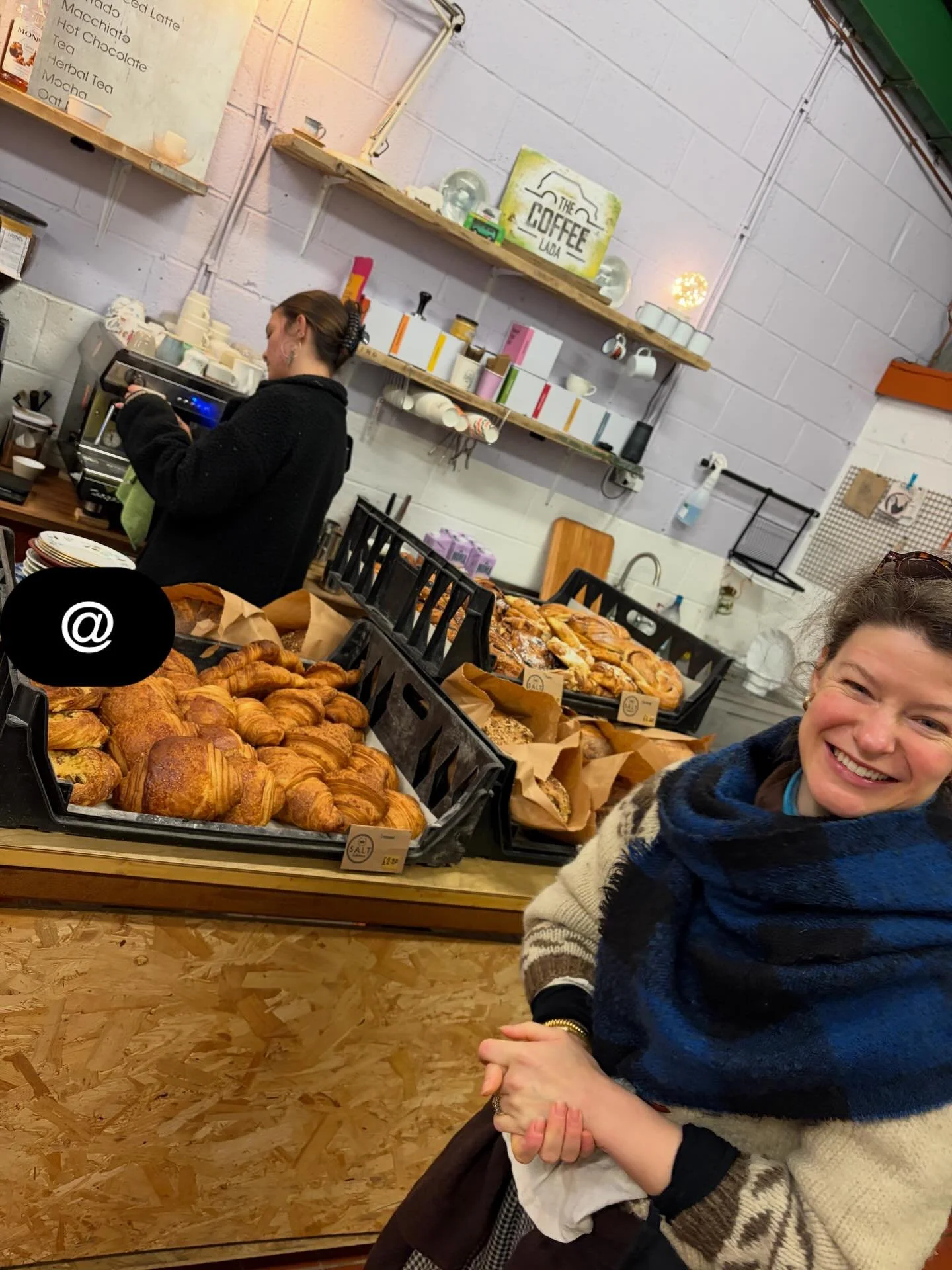 Happy that pastries from @saltbakehouse are back at the cafe