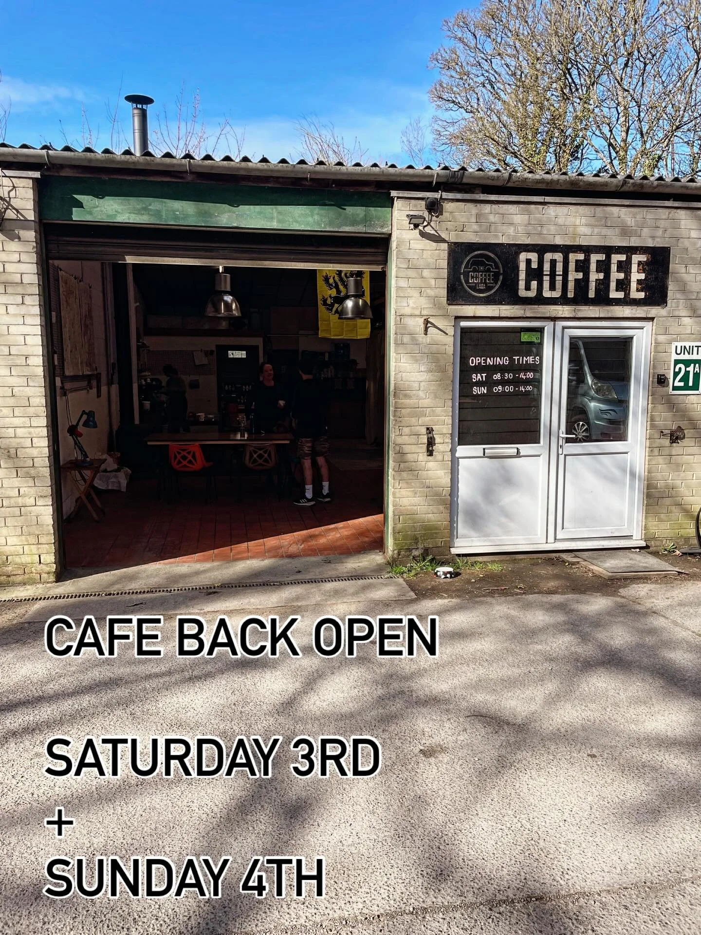 We&rsquo;re back open this weekend with Dave from @musette_eats bringing you his amazing food.