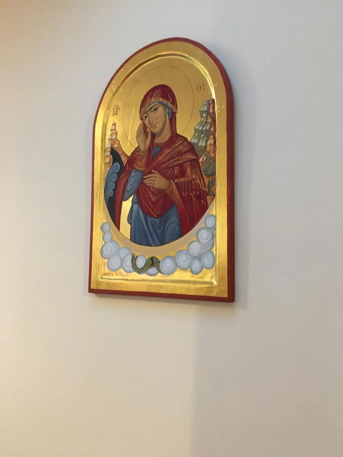 Icon of  ‘Our lady who breaks down walls ‘