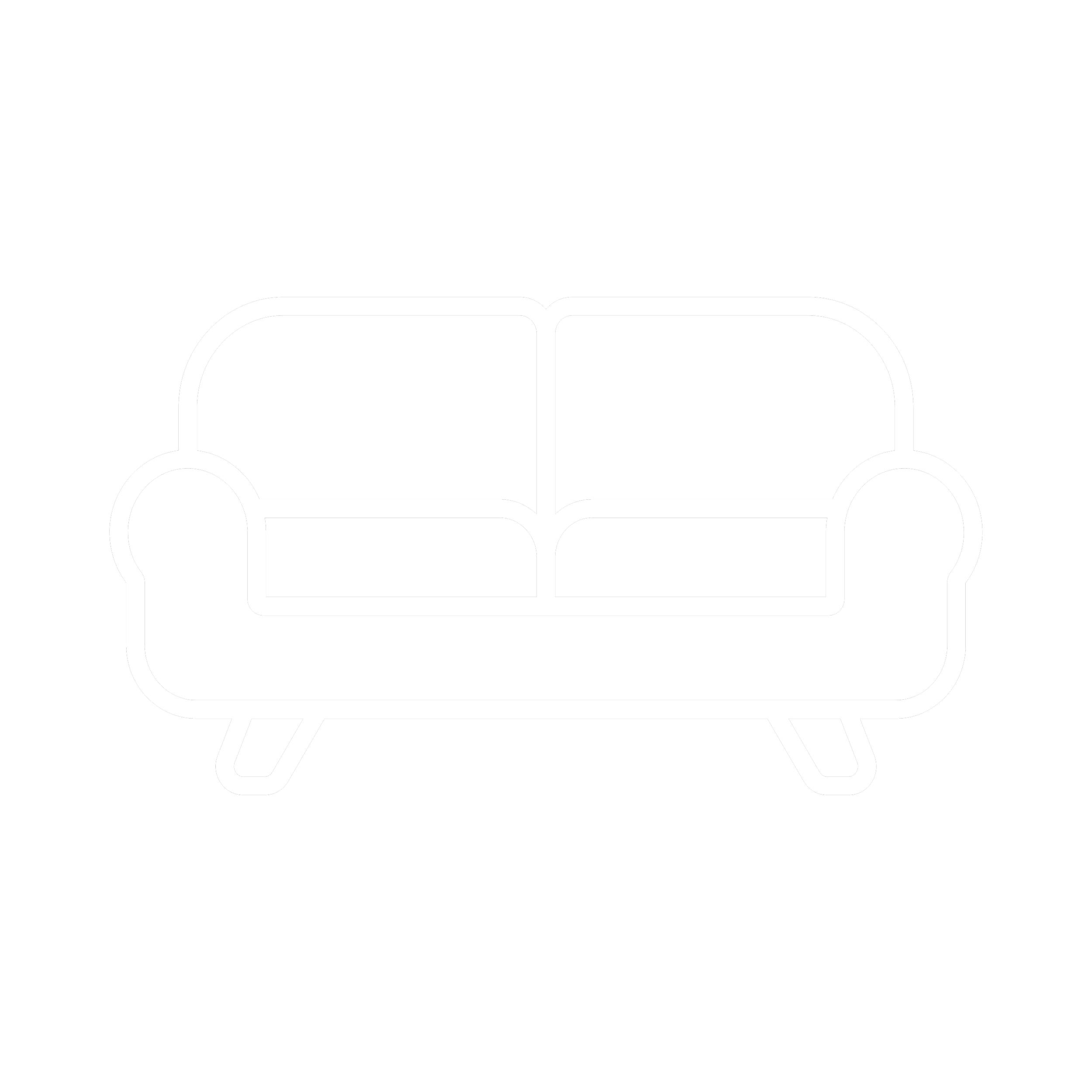 Outline of a grill with smoke coming out of it, drawn in white on a black background.