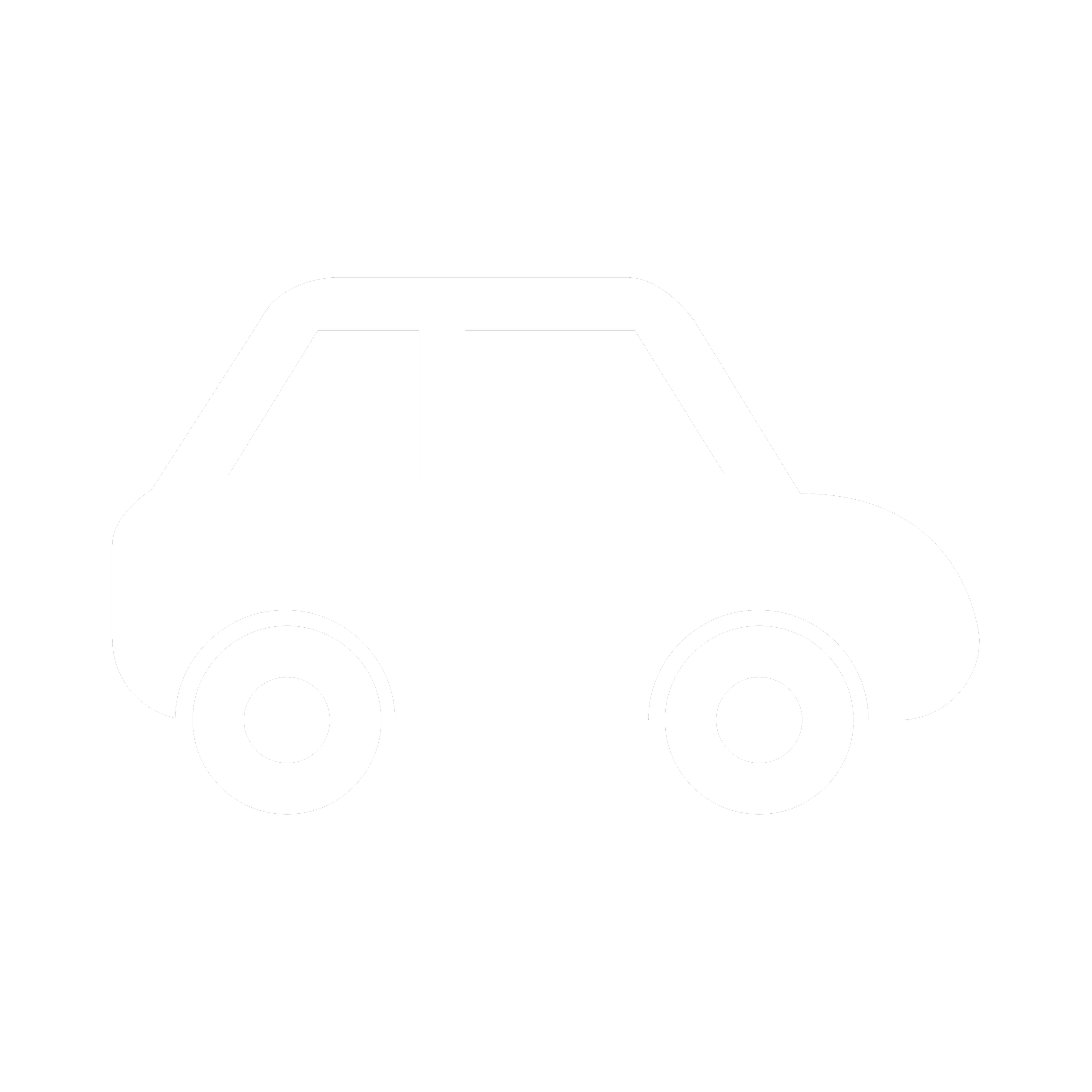 Silhouette of a car on a dark background.