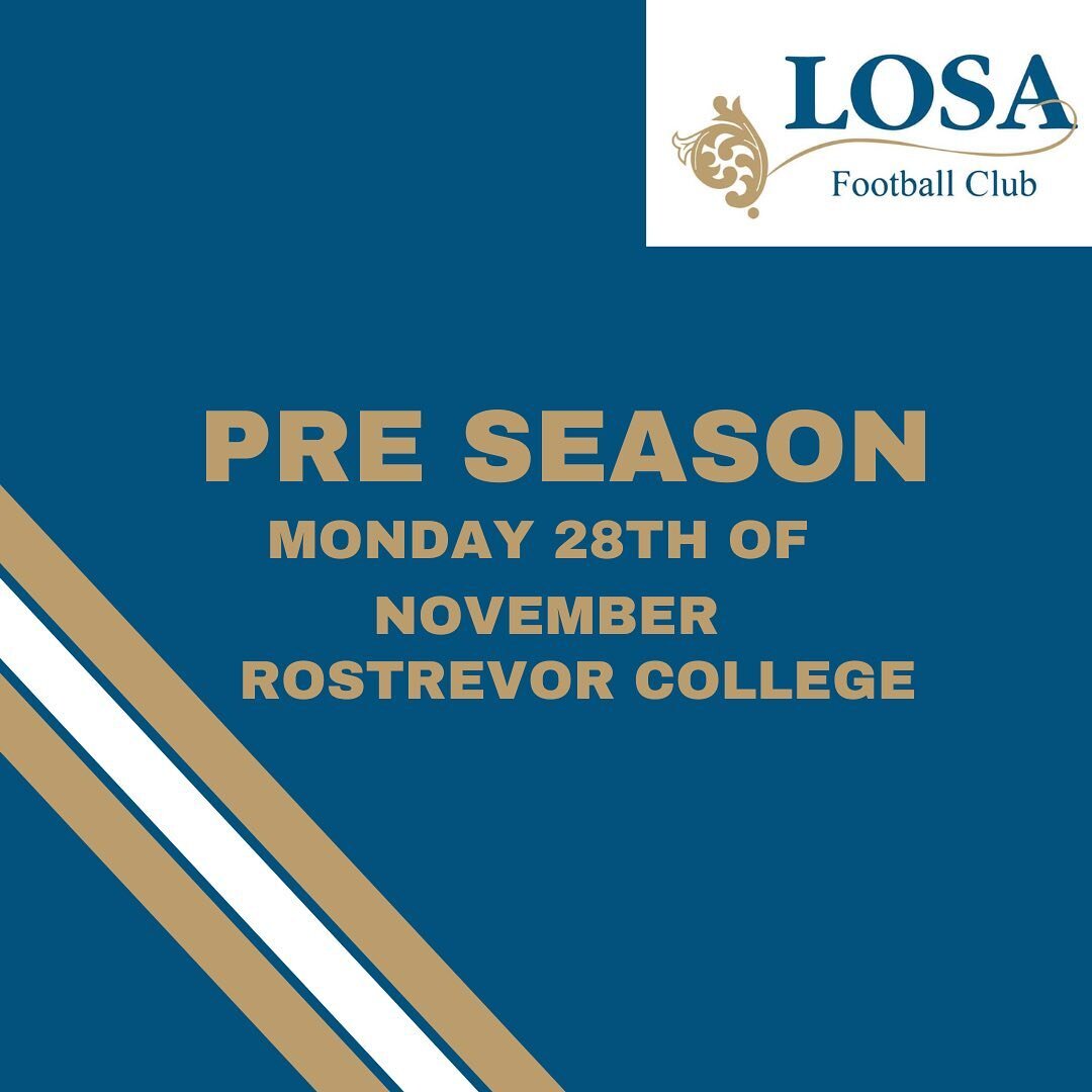 We are back! 👋

Pre season begins on the 28th of November at Rostrevor College Main Oval. Keen to see everyone back out! New players always welcome! 

See you then 💛💙