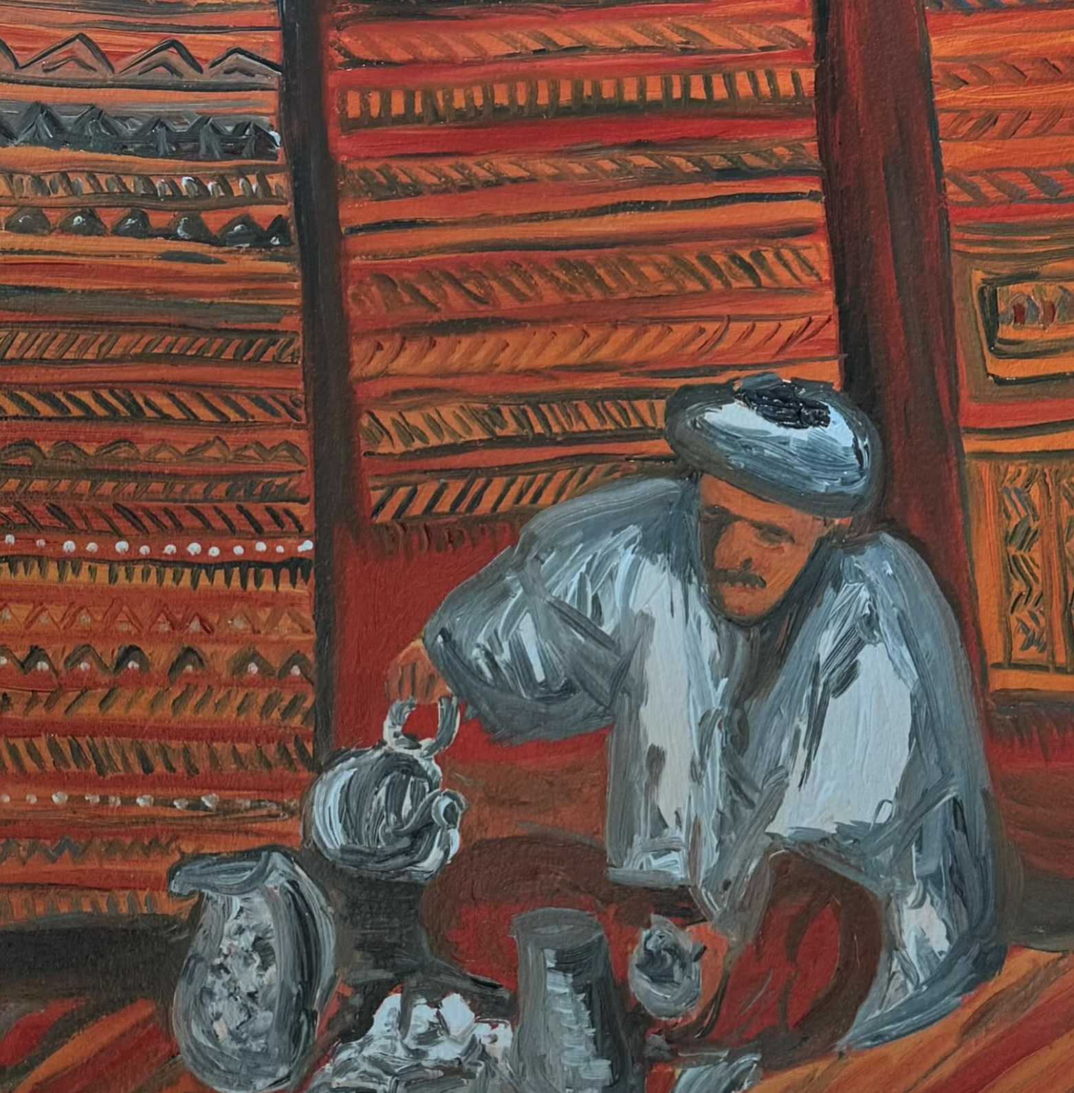 Turkish Coffee Canvas Print