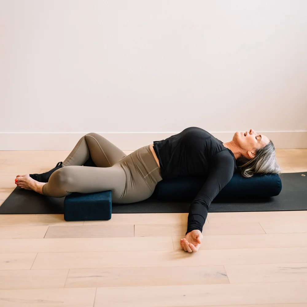 Restorative yoga workshop at Lynden Yoga Collective
