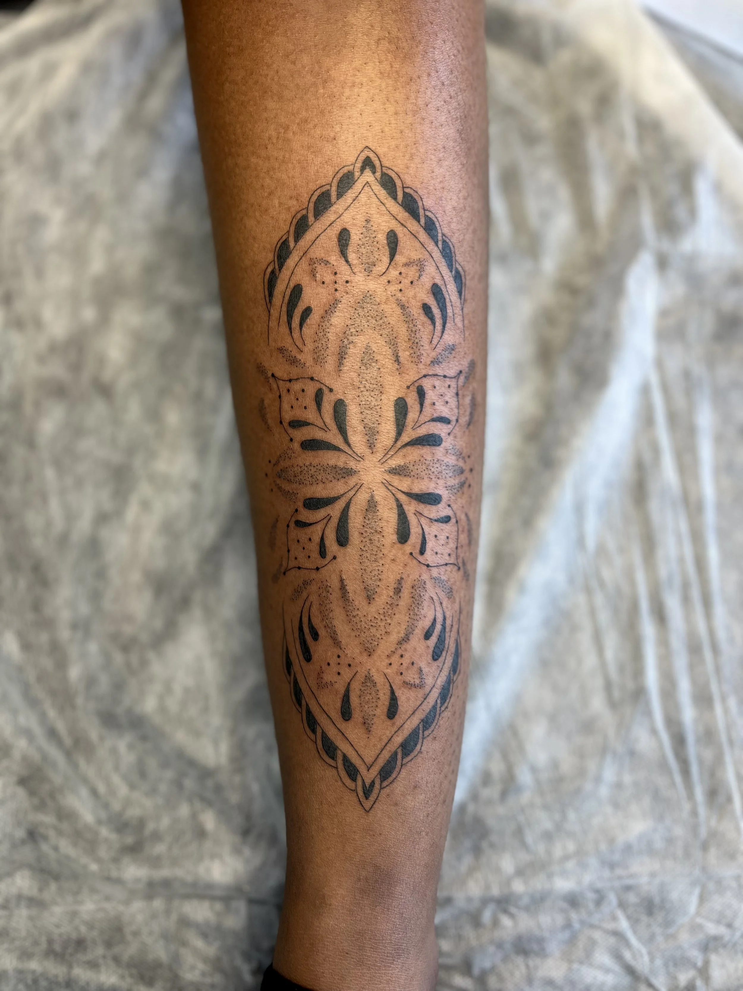 Haley - Resident Artist - Fine Line Black and Grey