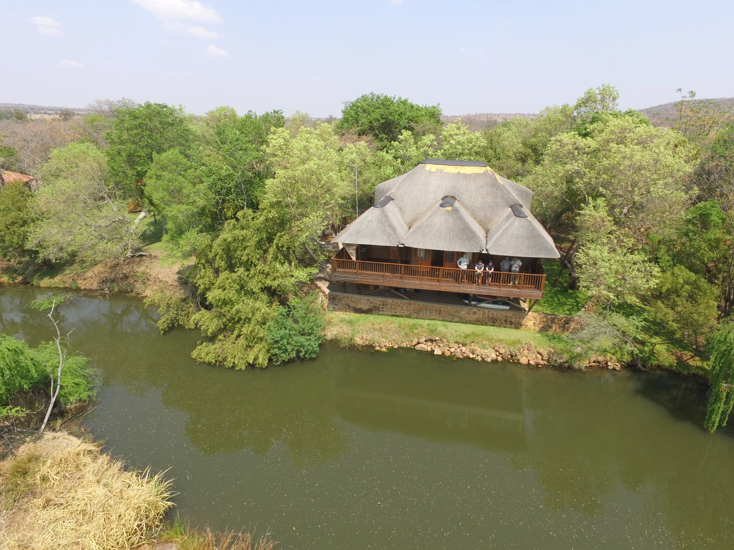 Hunting camp in South Africa