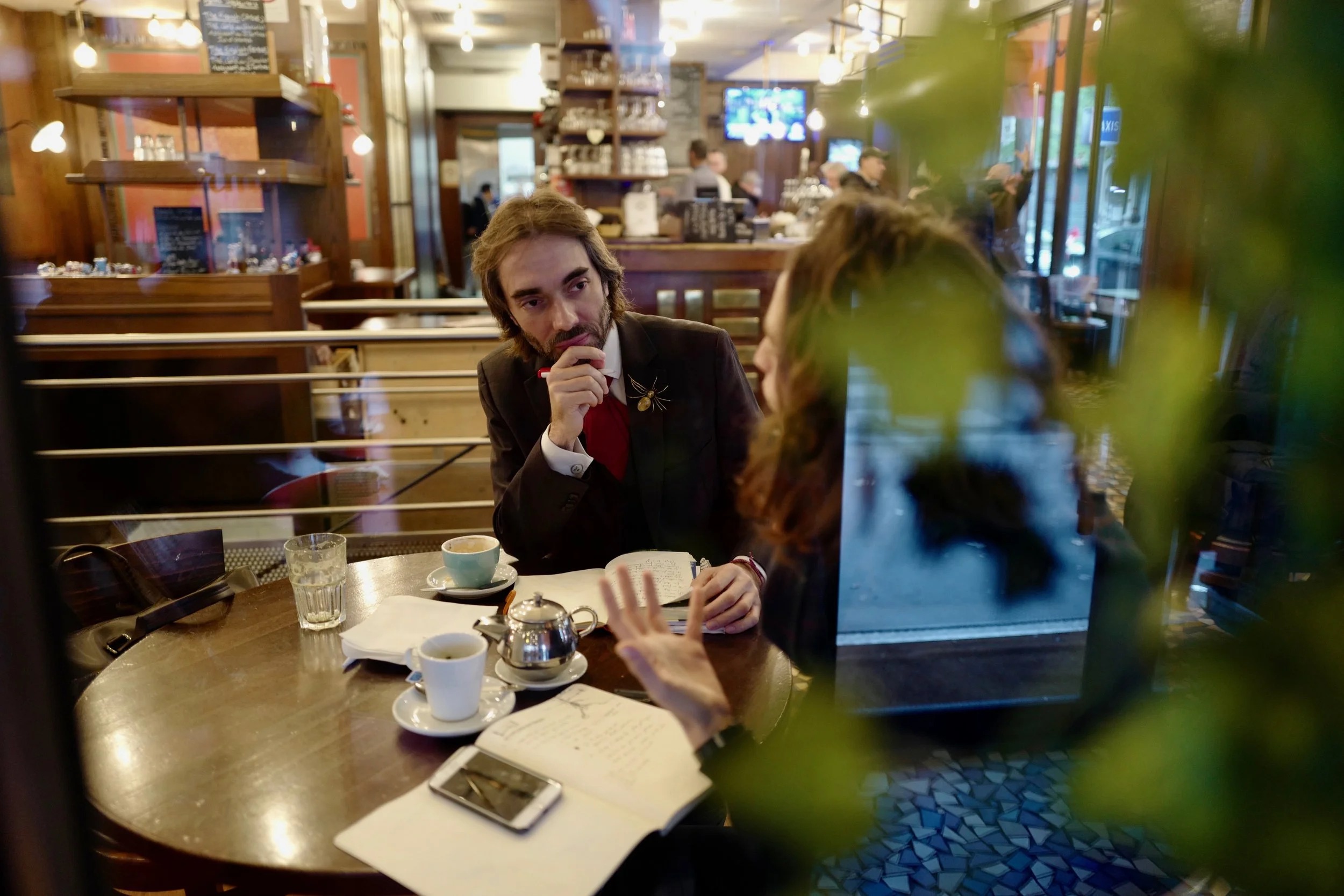 Les débats matinaux ou "Café Citoyen", Paris 10