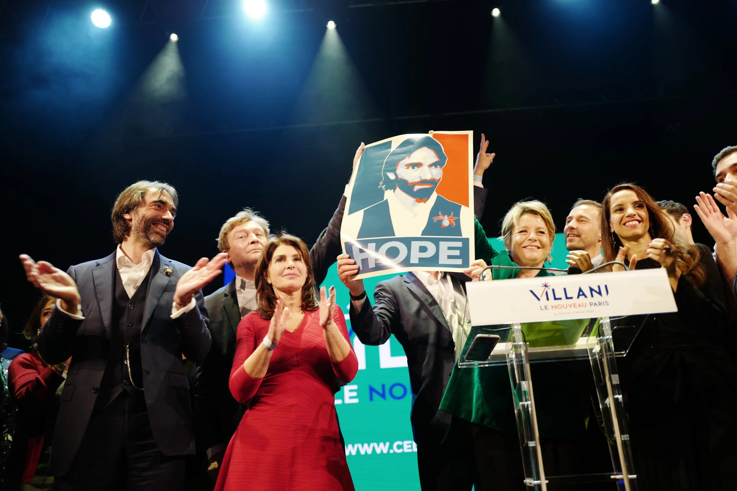 Second Grand Meeting au Trianon, Paris 18, HOPE !