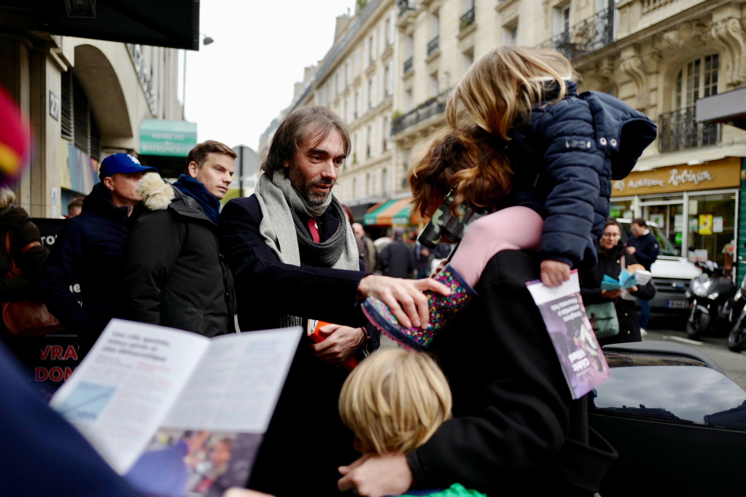 Déambulation, Marché des Ternes , Paris 17