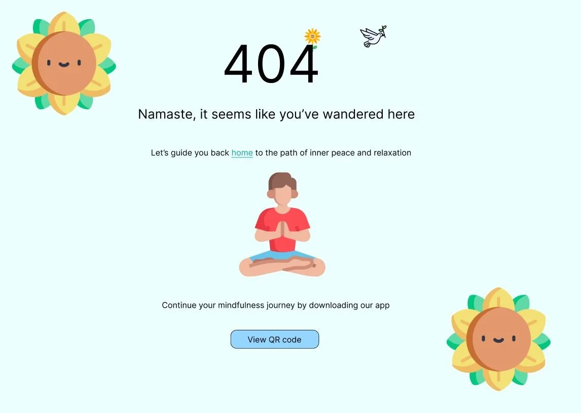 SPEC: Medi App - 404 Page (Content Design)