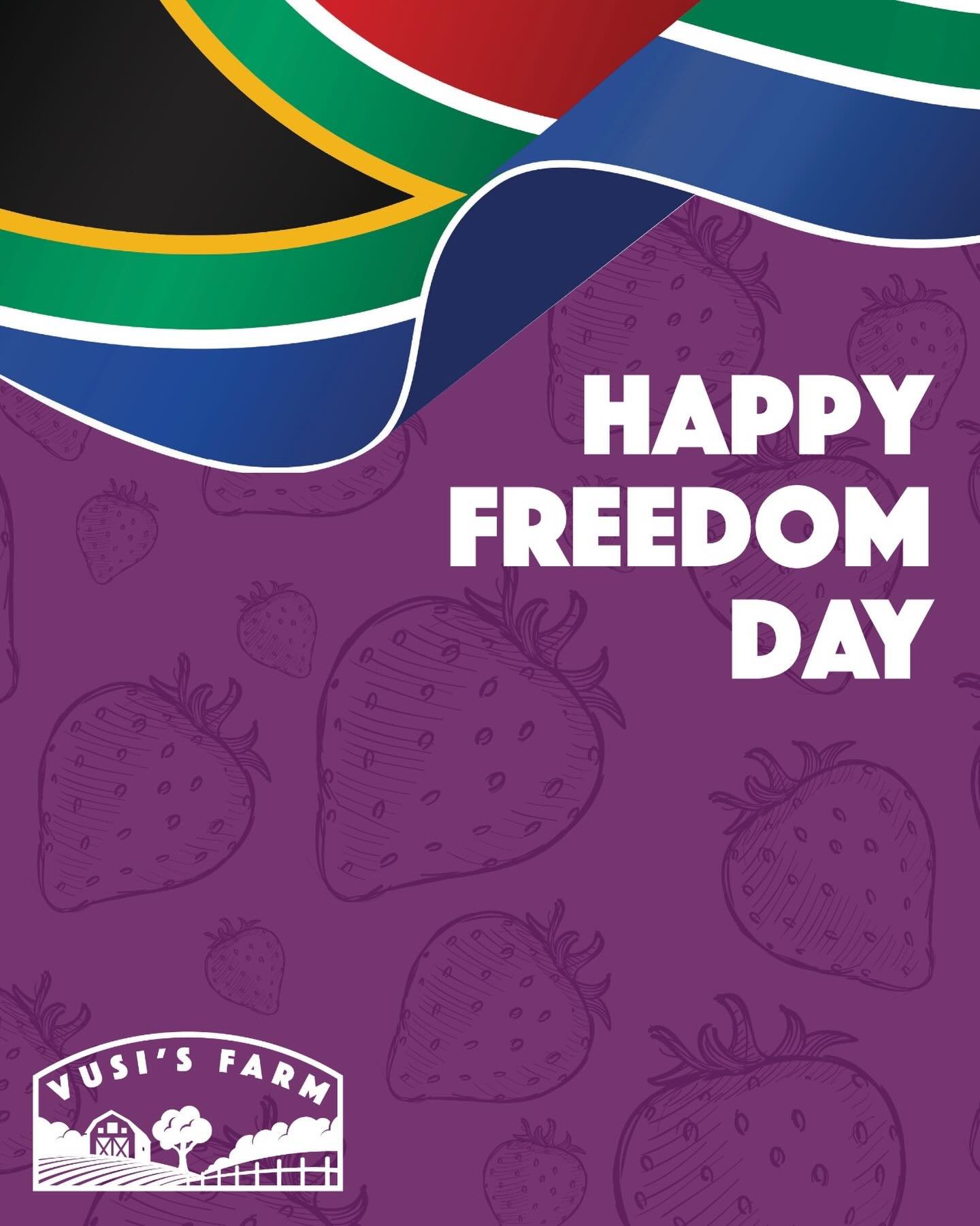 Today, we commemorate the past and honour the strength of our communities that continues to shape South Africa into a resilient nation. Happy Freedom Day from the team at Vusi&rsquo;s Farm. #FreedomDay #Freedomday2026 #VusisFarm