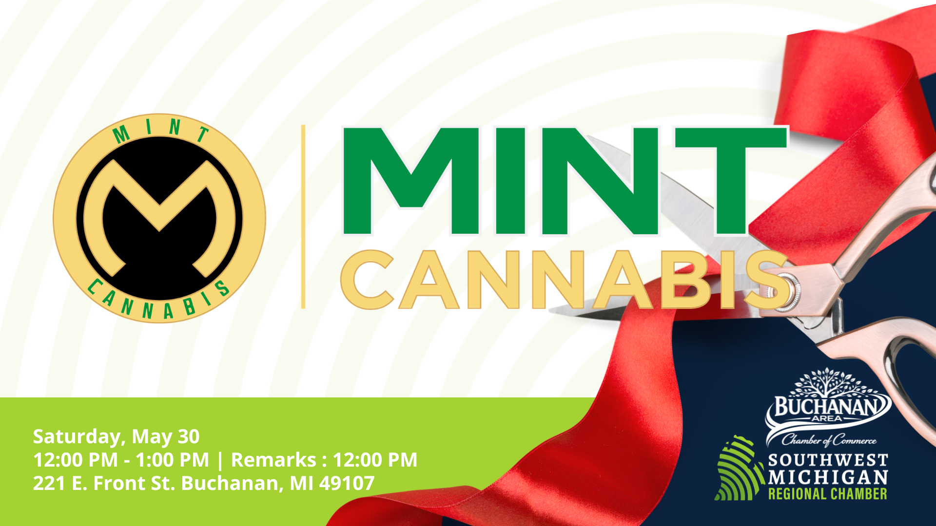 Ribbon Cutting: Mint Cannabis