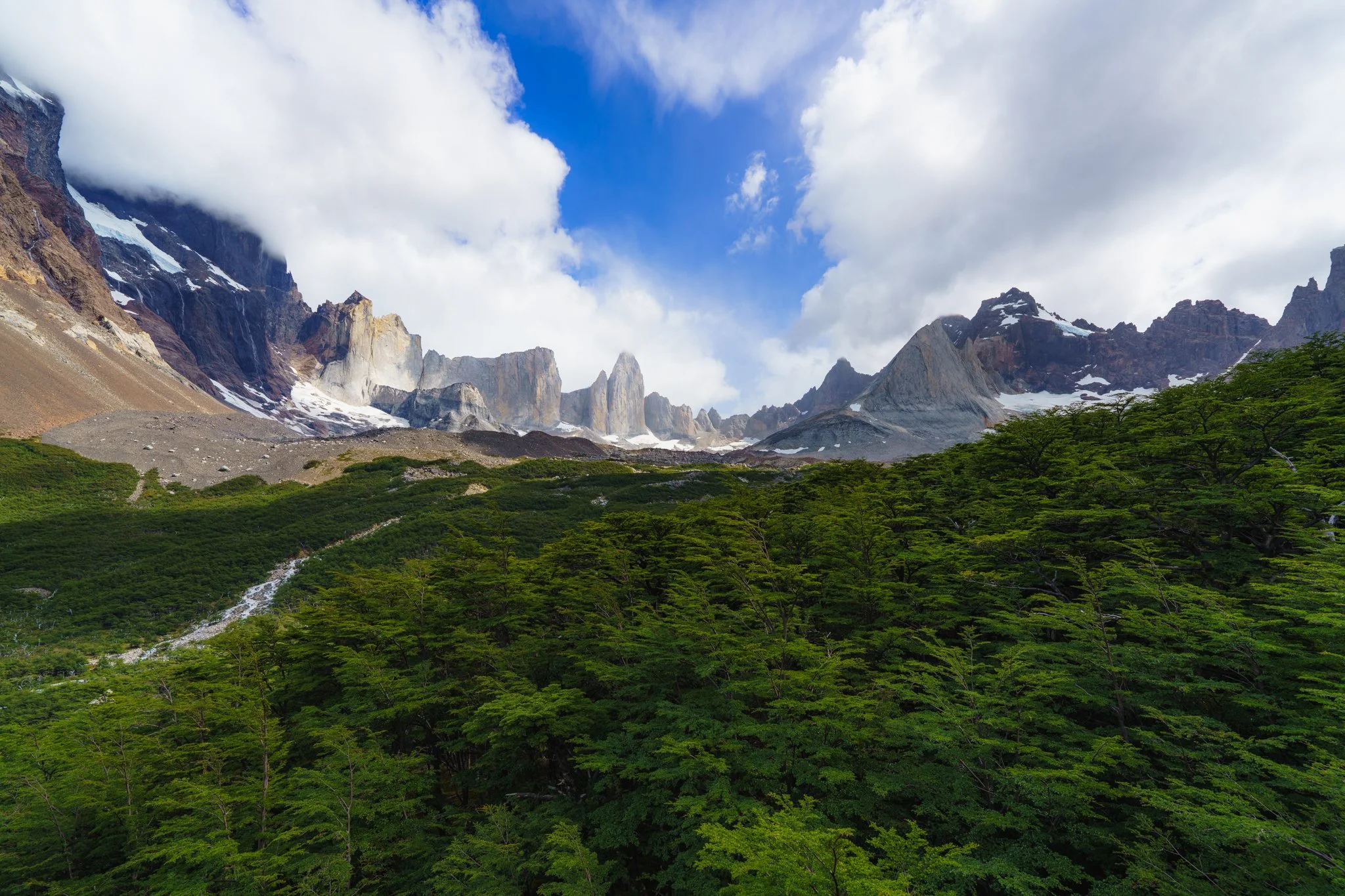 Mirador Brittanico, W trek, Torres Del Paine National Park