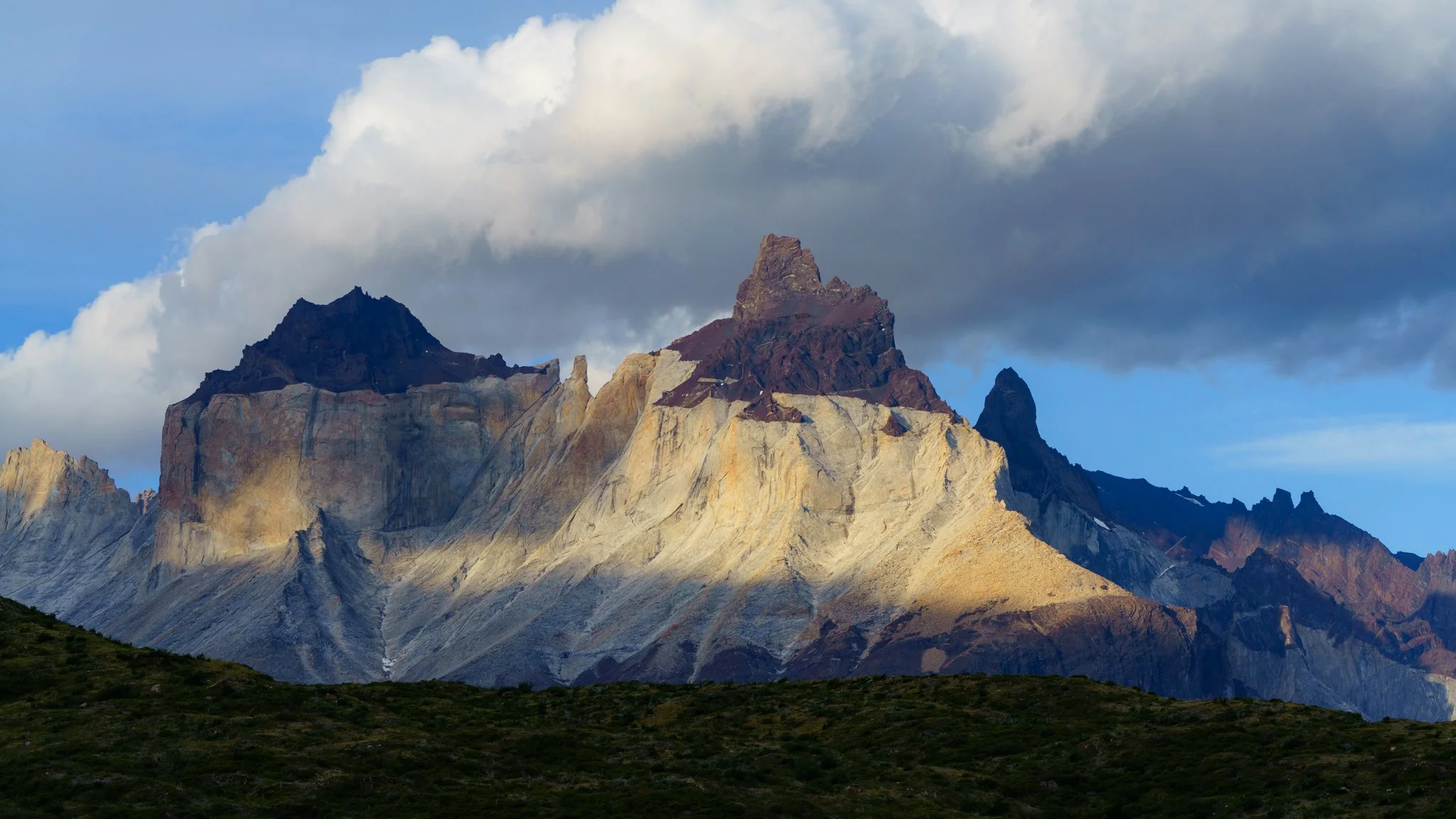 Golden Hour over Cuernos Del Paine