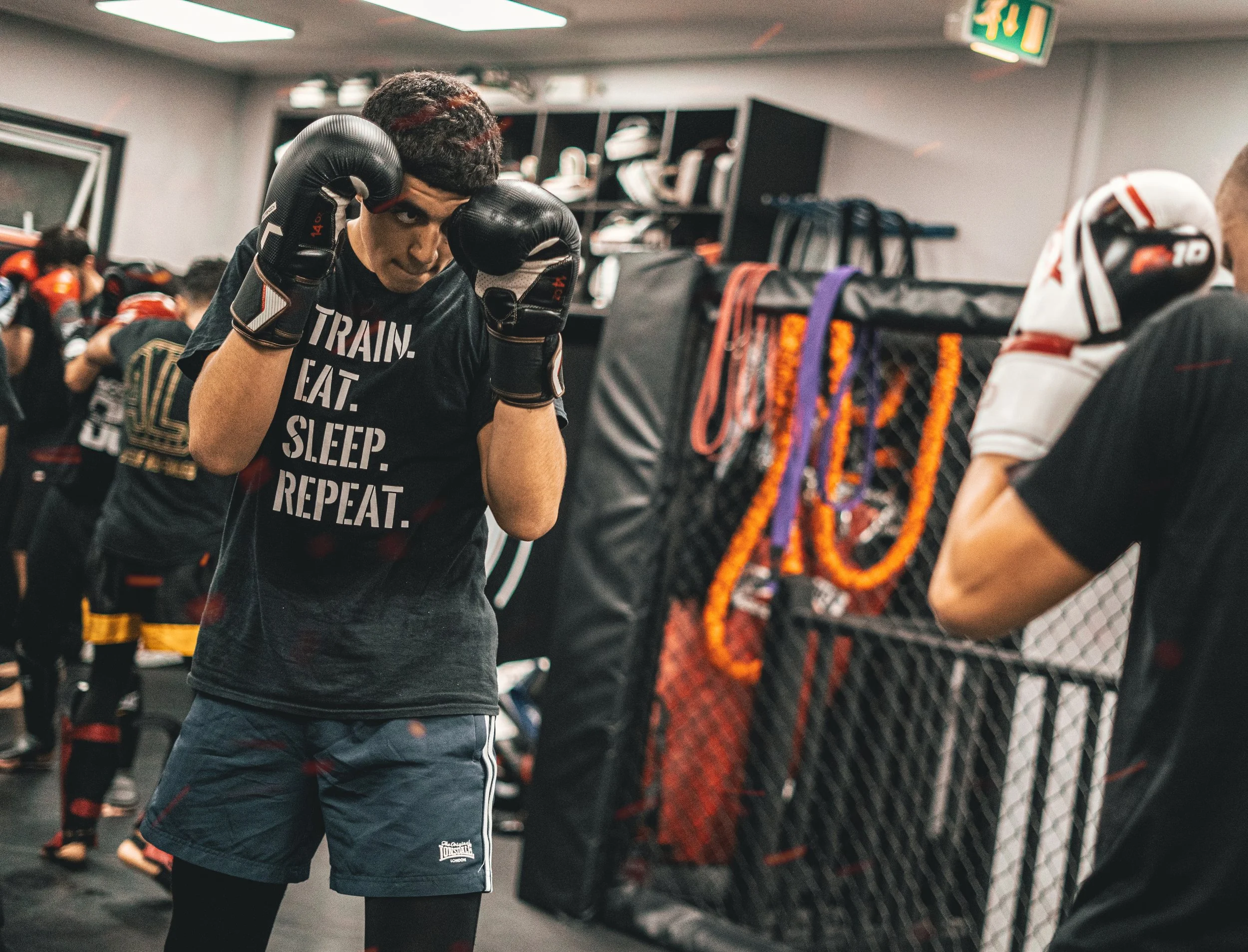 Junior Boxing and Muay Thai training at 313 Fitness