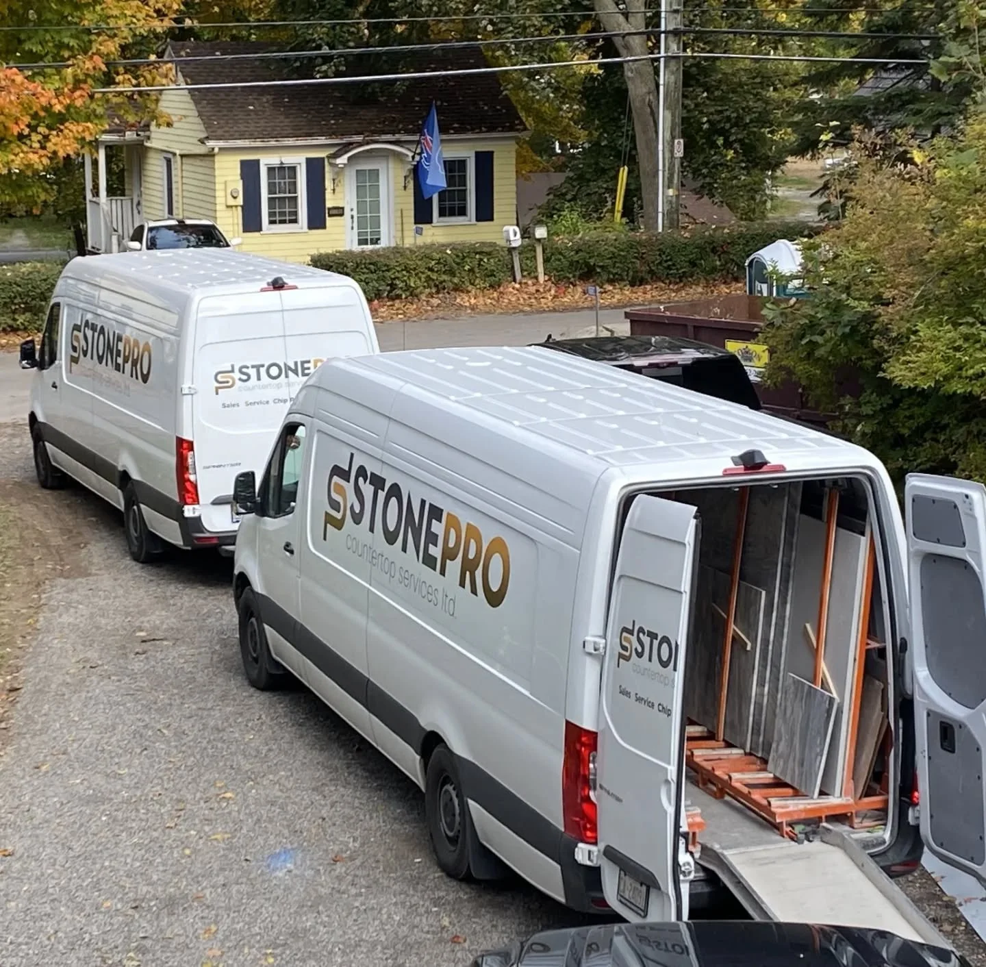 Expanded our Sprinter van fleet. 

​This means faster, seamless installation of your stone countertops. More vans, less waiting.
​Quality stone, delivered with precision by the Pros at Stone Pro

​Book your consultation today.

#StonePro #Niagara
​#S